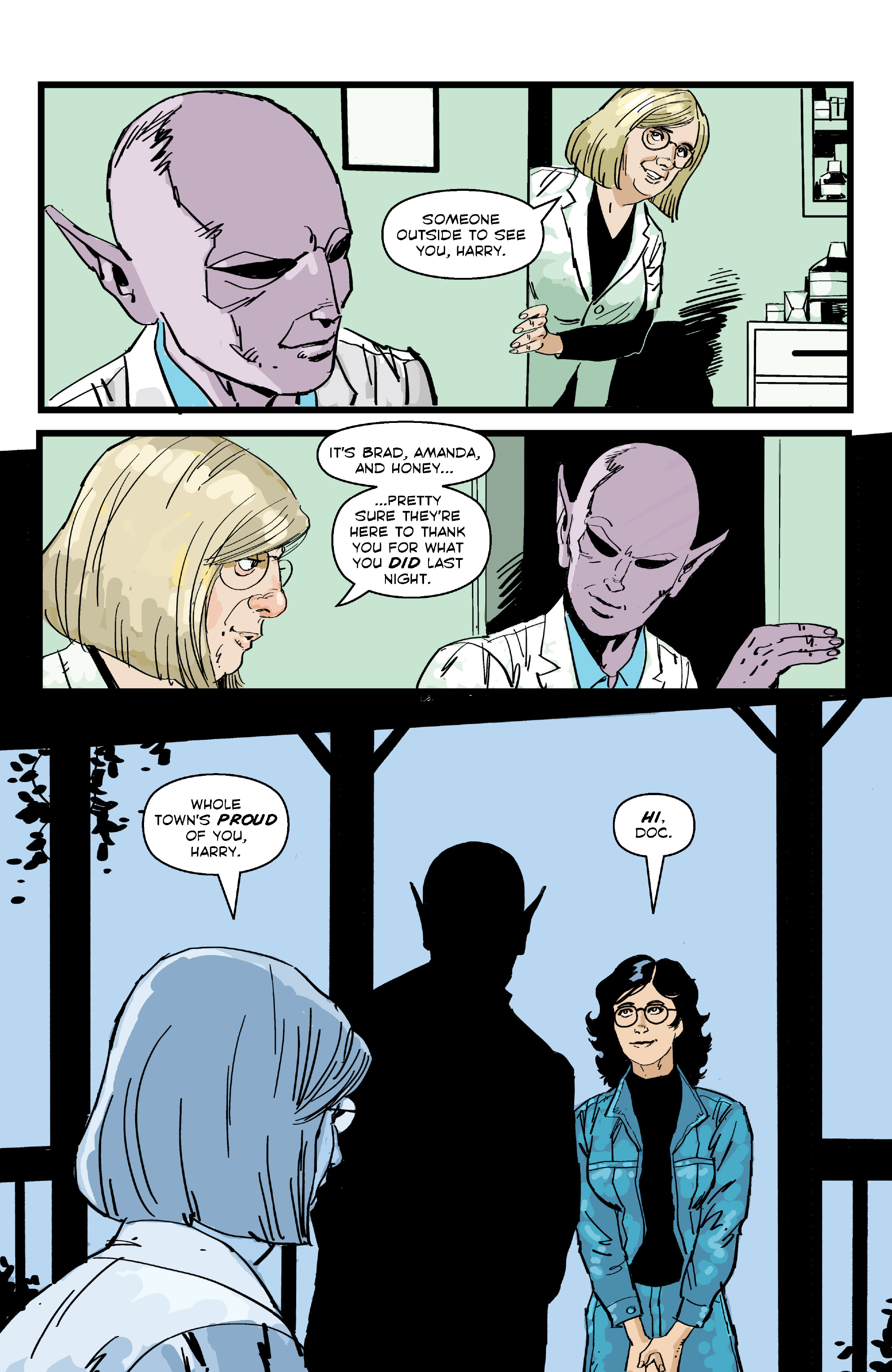 Read online Resident Alien: Your Ride's Here comic -  Issue #5 - 6