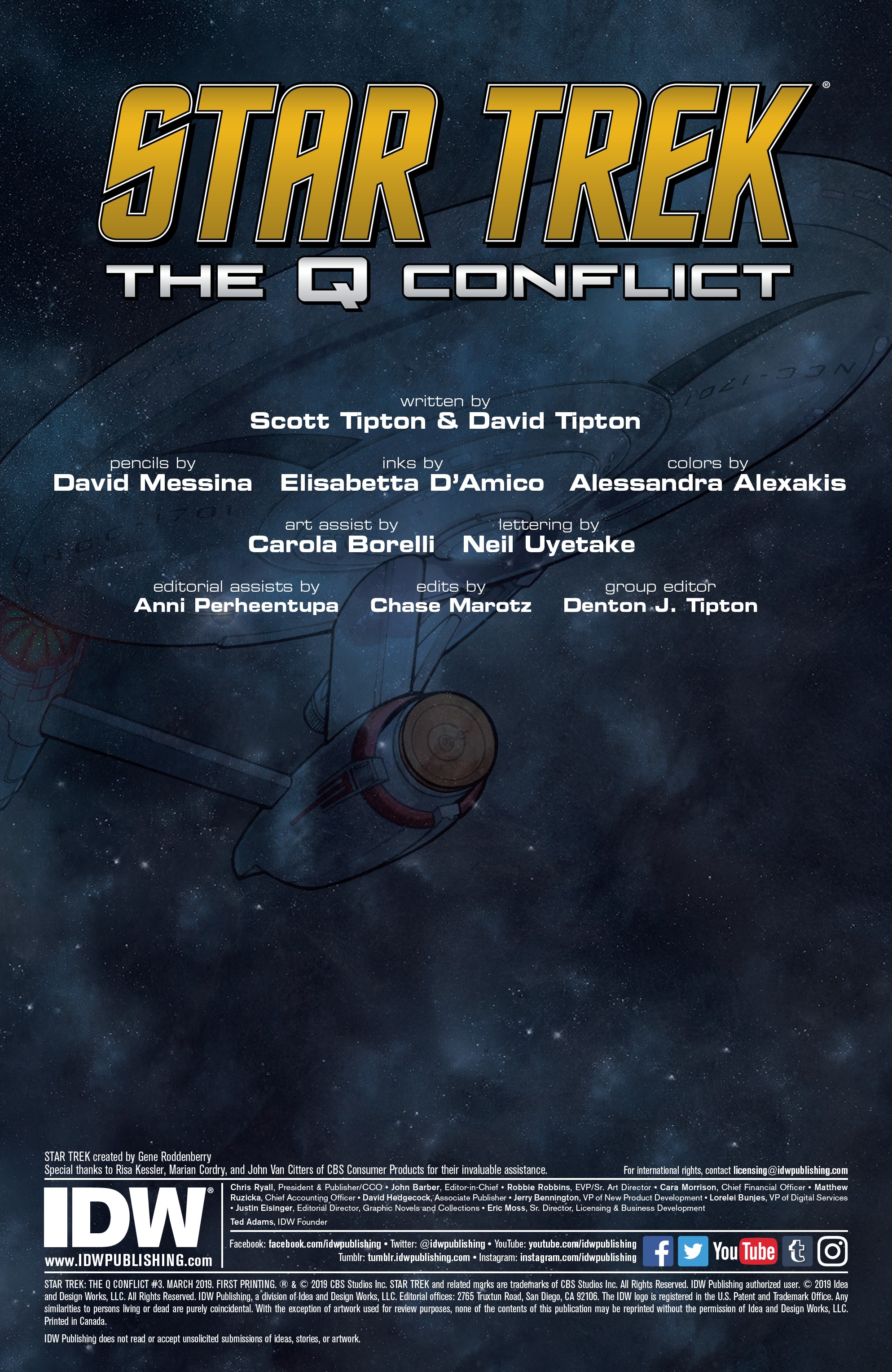 Read online Star Trek: The Q Conflict comic -  Issue #3 - 2