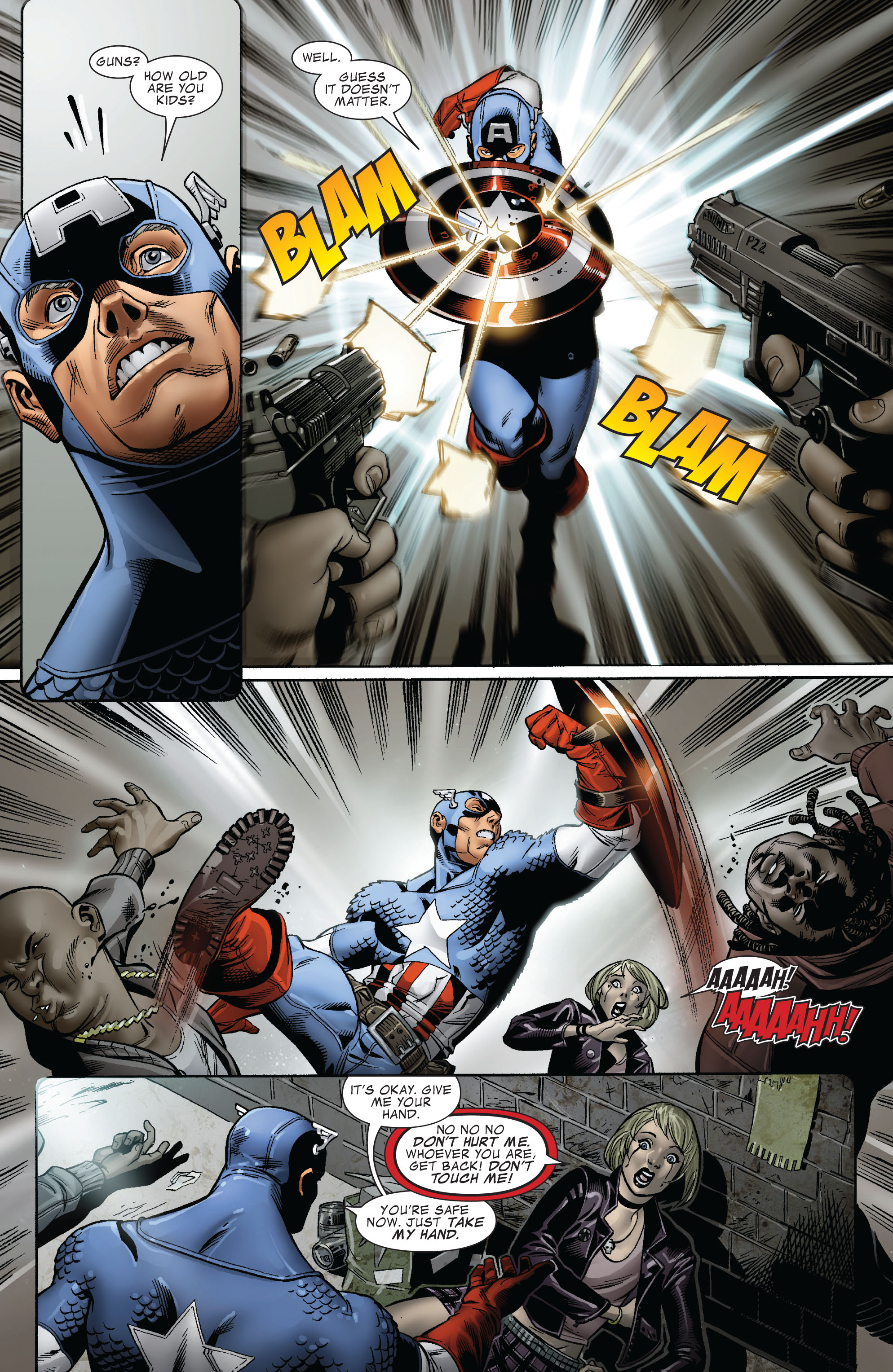 Read online Captain America: Man Out of Time comic -  Issue #1 - 22