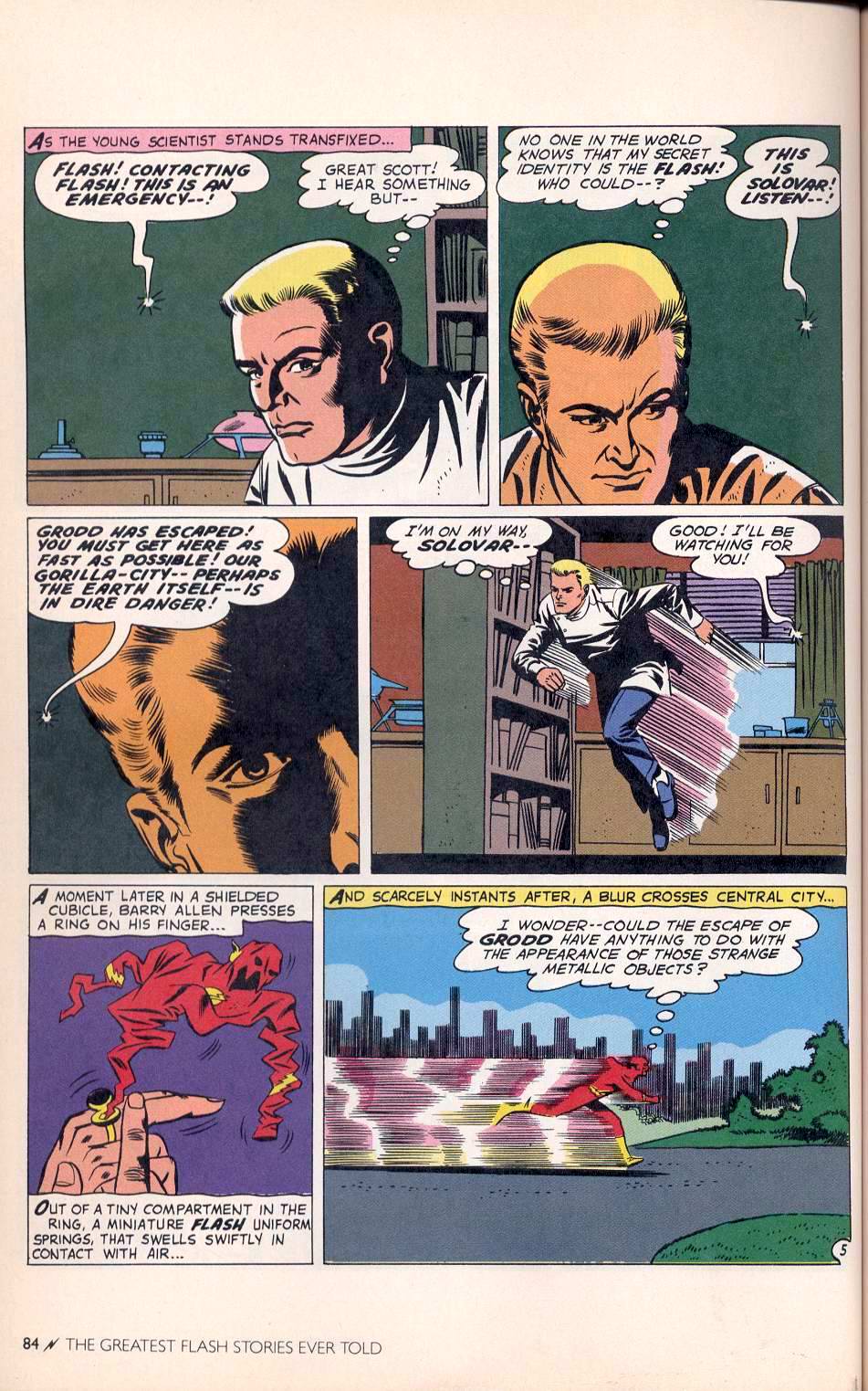 Read online The Greatest Flash Stories Ever Told comic -  Issue # TPB - 85