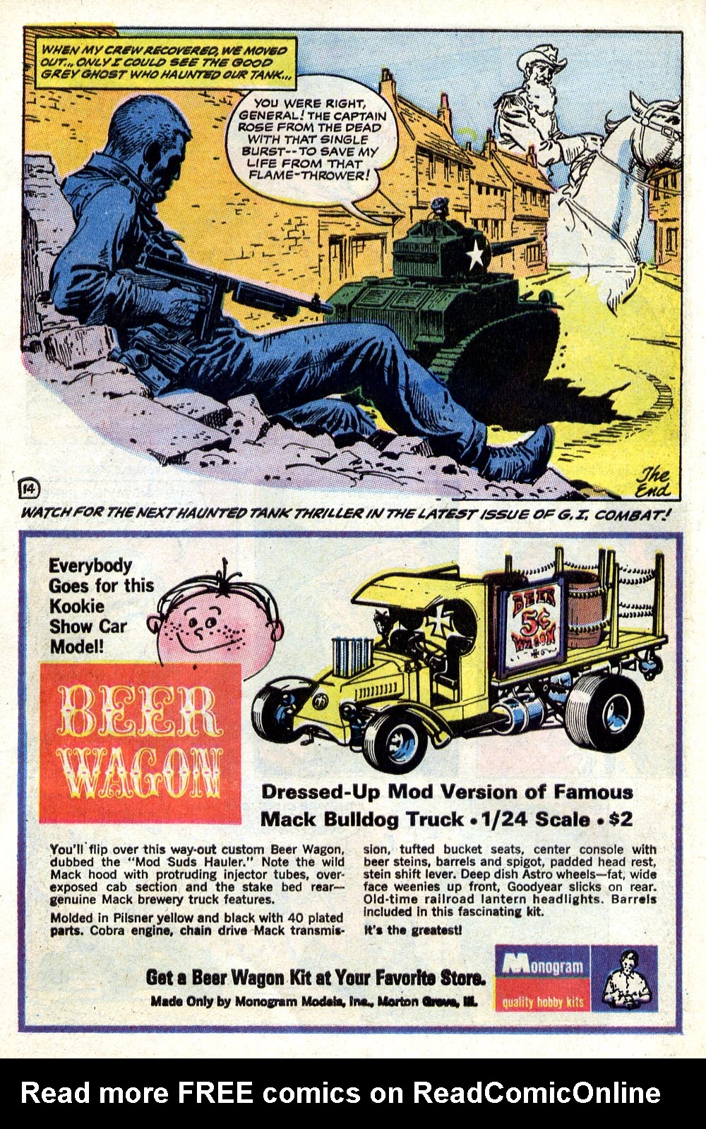 Read online G.I. Combat (1952) comic -  Issue #129 - 20