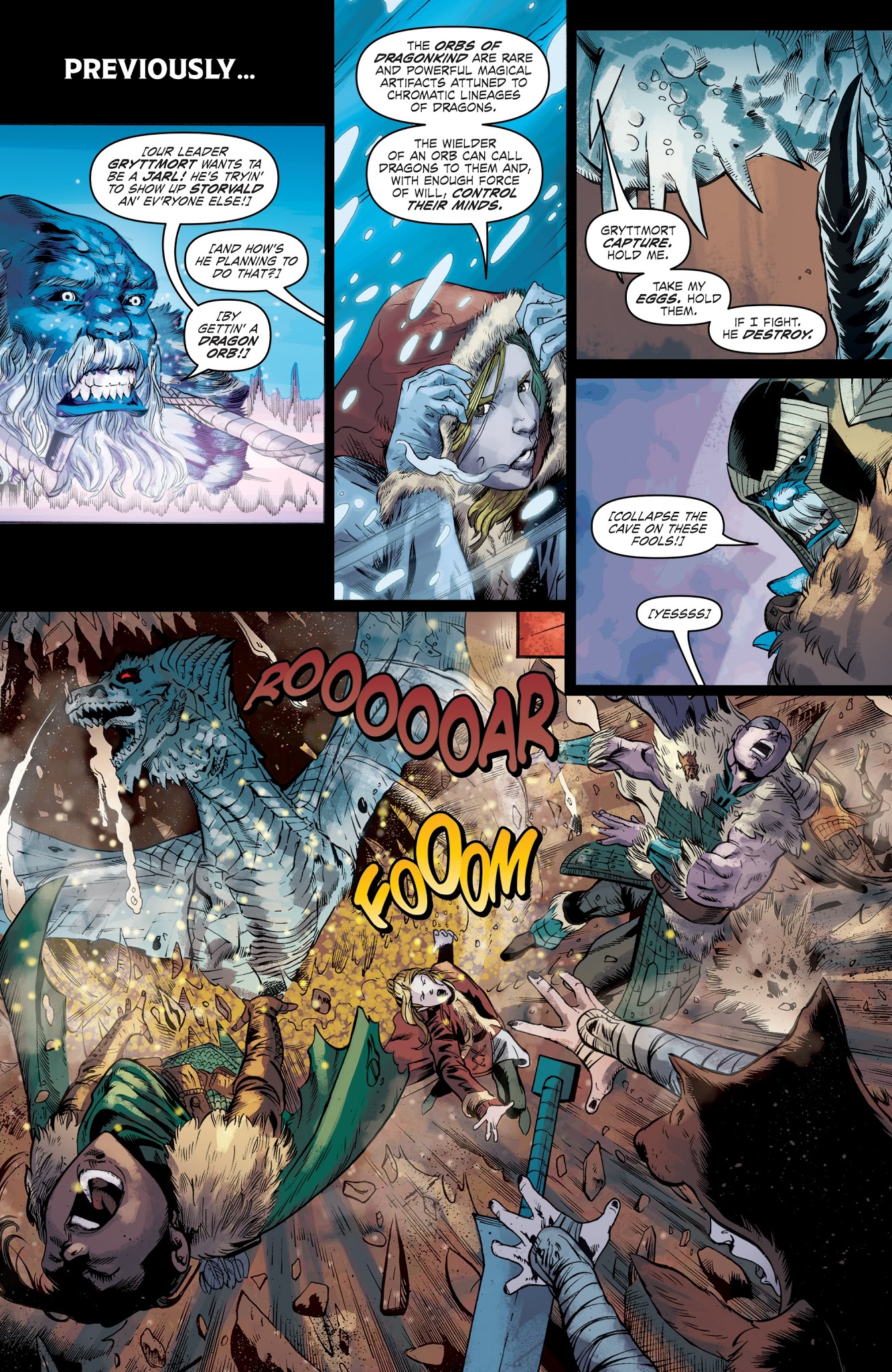 Read online Dungeons & Dragons: Frost Giant's Fury comic -  Issue #4 - 3