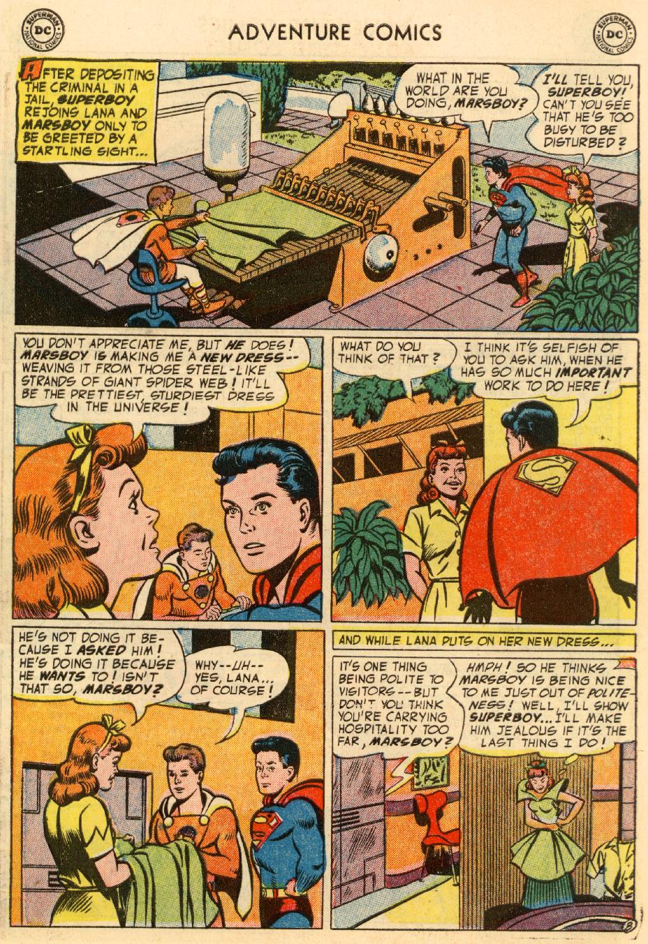 Read online Adventure Comics (1938) comic -  Issue #195 - 10