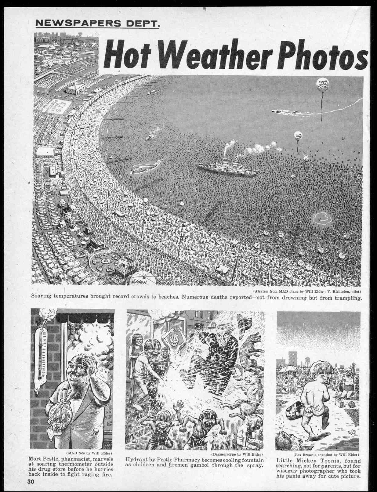 Read online MAD comic -  Issue #29 - 32