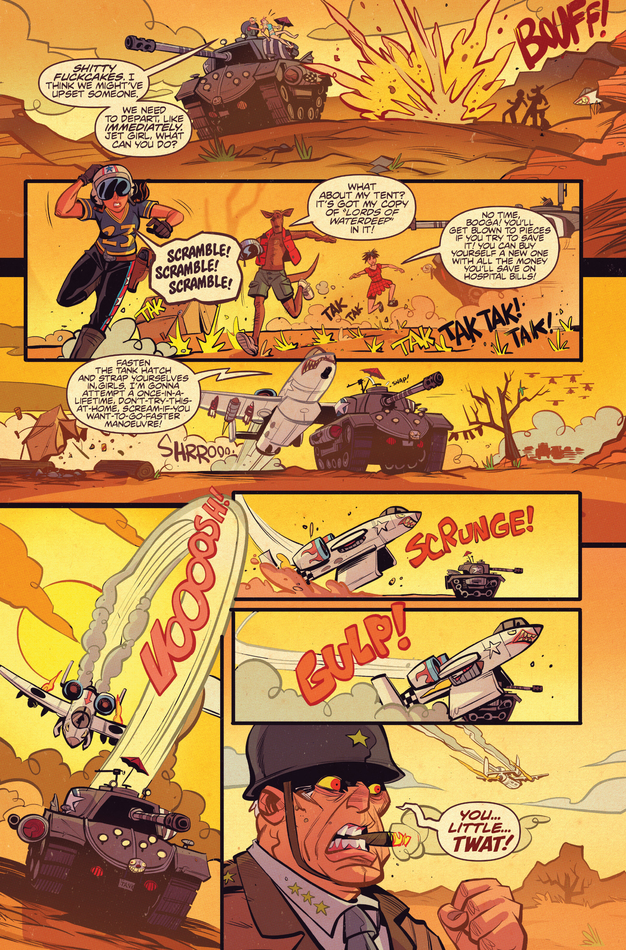 Read online Tank Girl: Two Girls, One Tank comic -  Issue #3 - 20