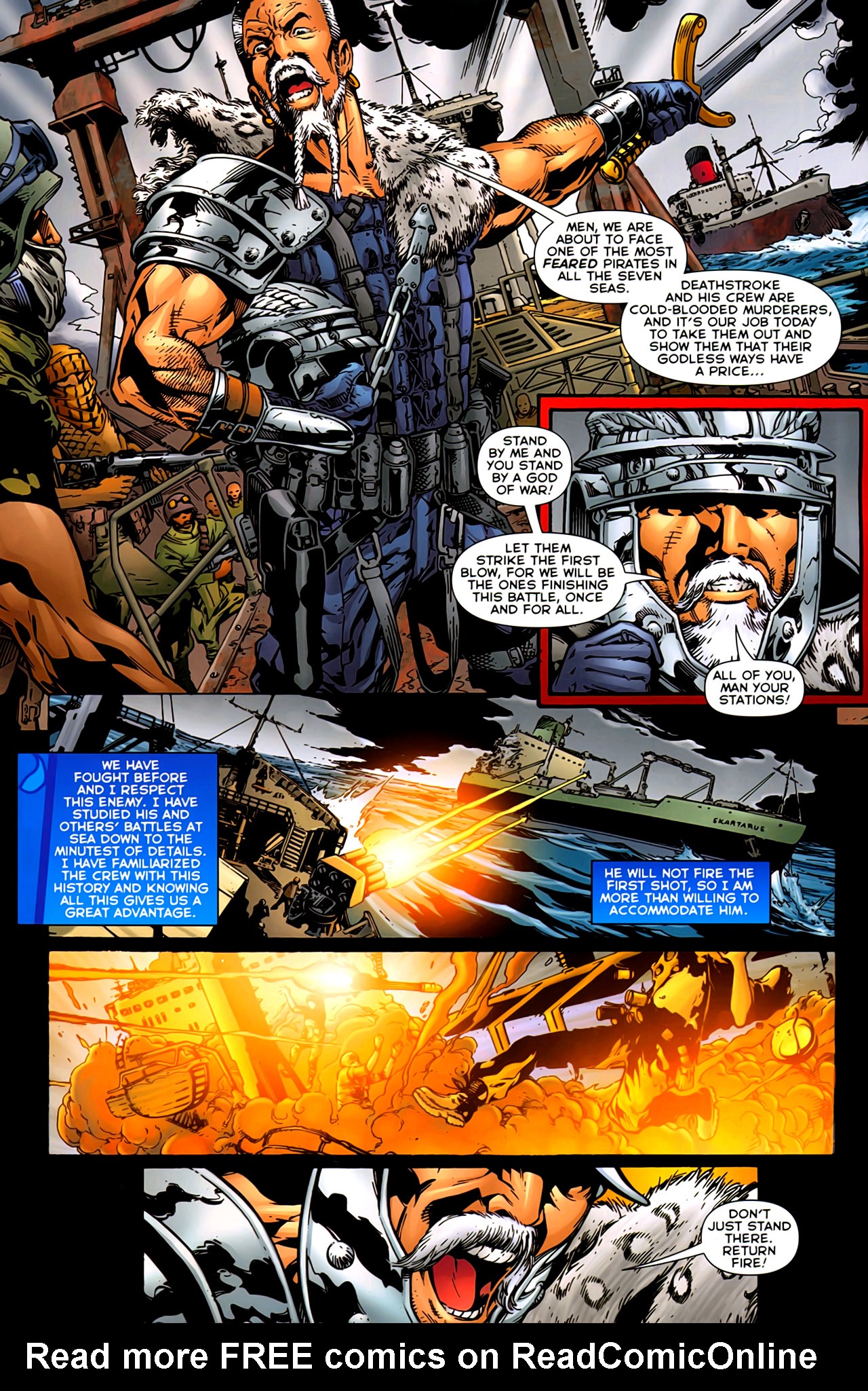 Read online Flashpoint: Deathstroke and the Curse of the Ravager comic -  Issue #1 - 5