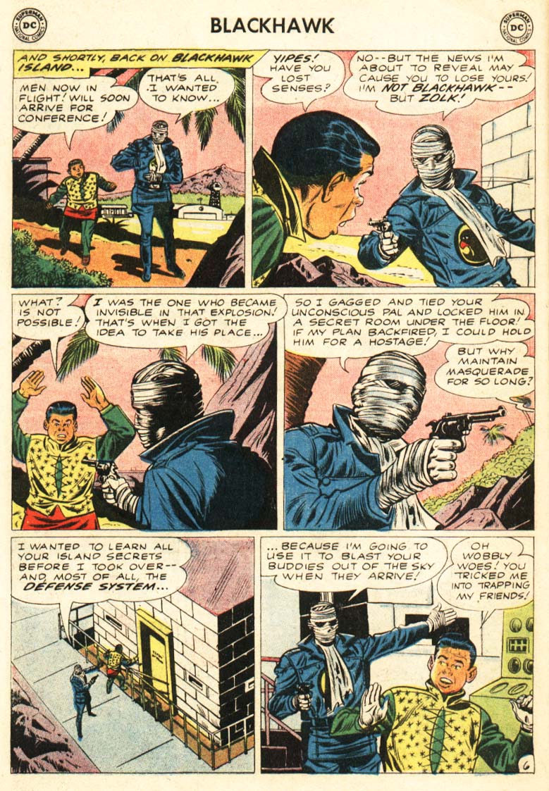 Read online Blackhawk (1957) comic -  Issue #162 - 7