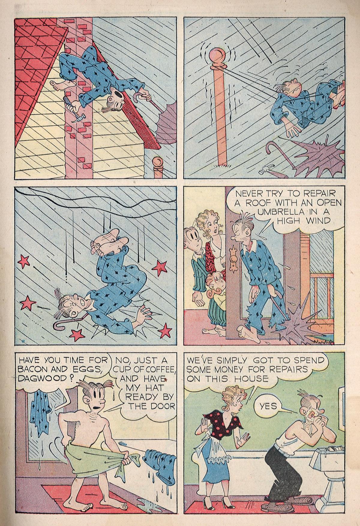 Read online Blondie Comics (1947) comic -  Issue #13 - 5