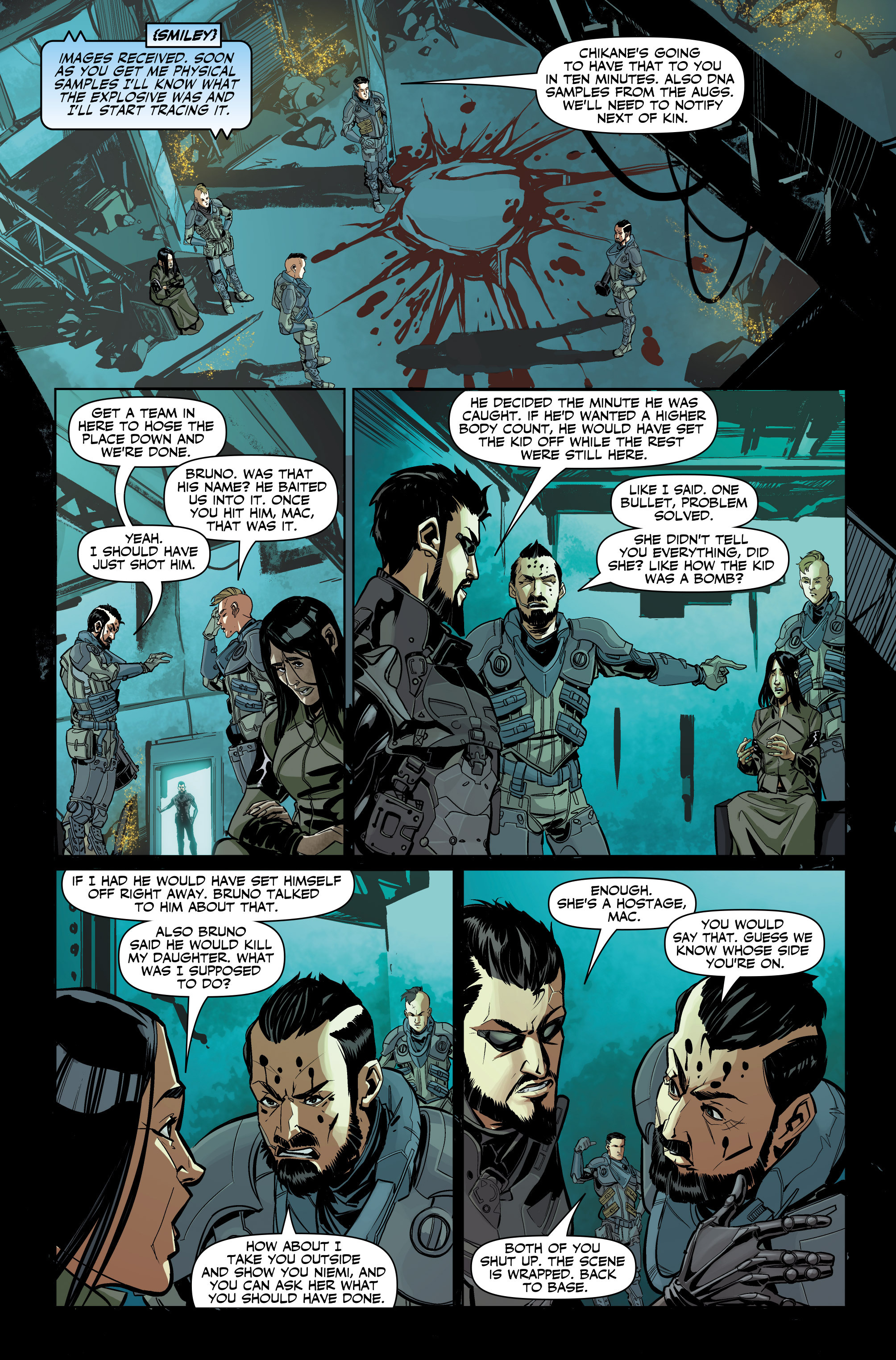 Read online Deus Ex: Children's Crusade comic -  Issue #2 - 8