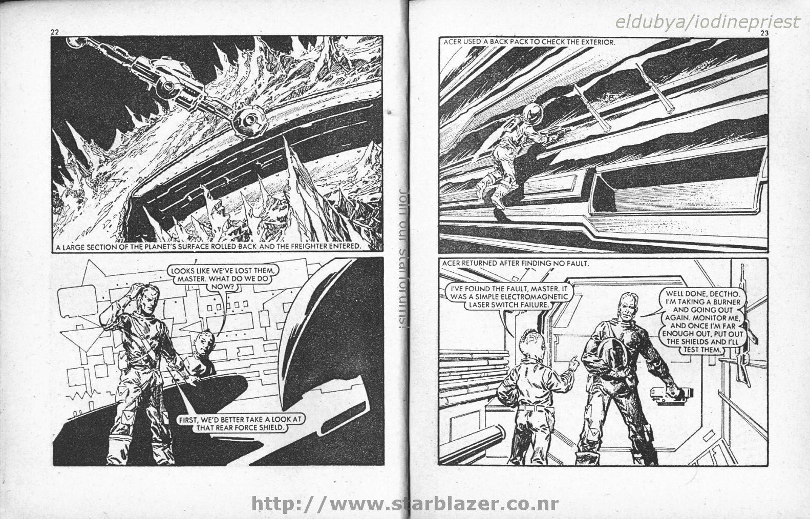 Read online Starblazer comic -  Issue #24 - 13
