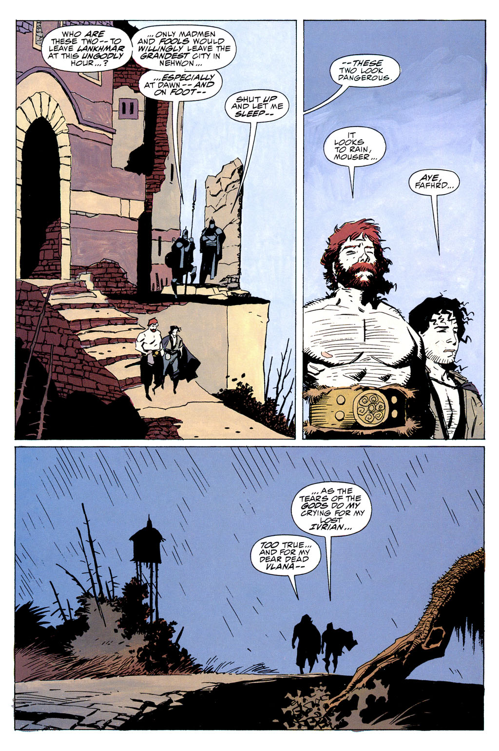 Read online Fafhrd and the Gray Mouser comic -  Issue #2 - 4