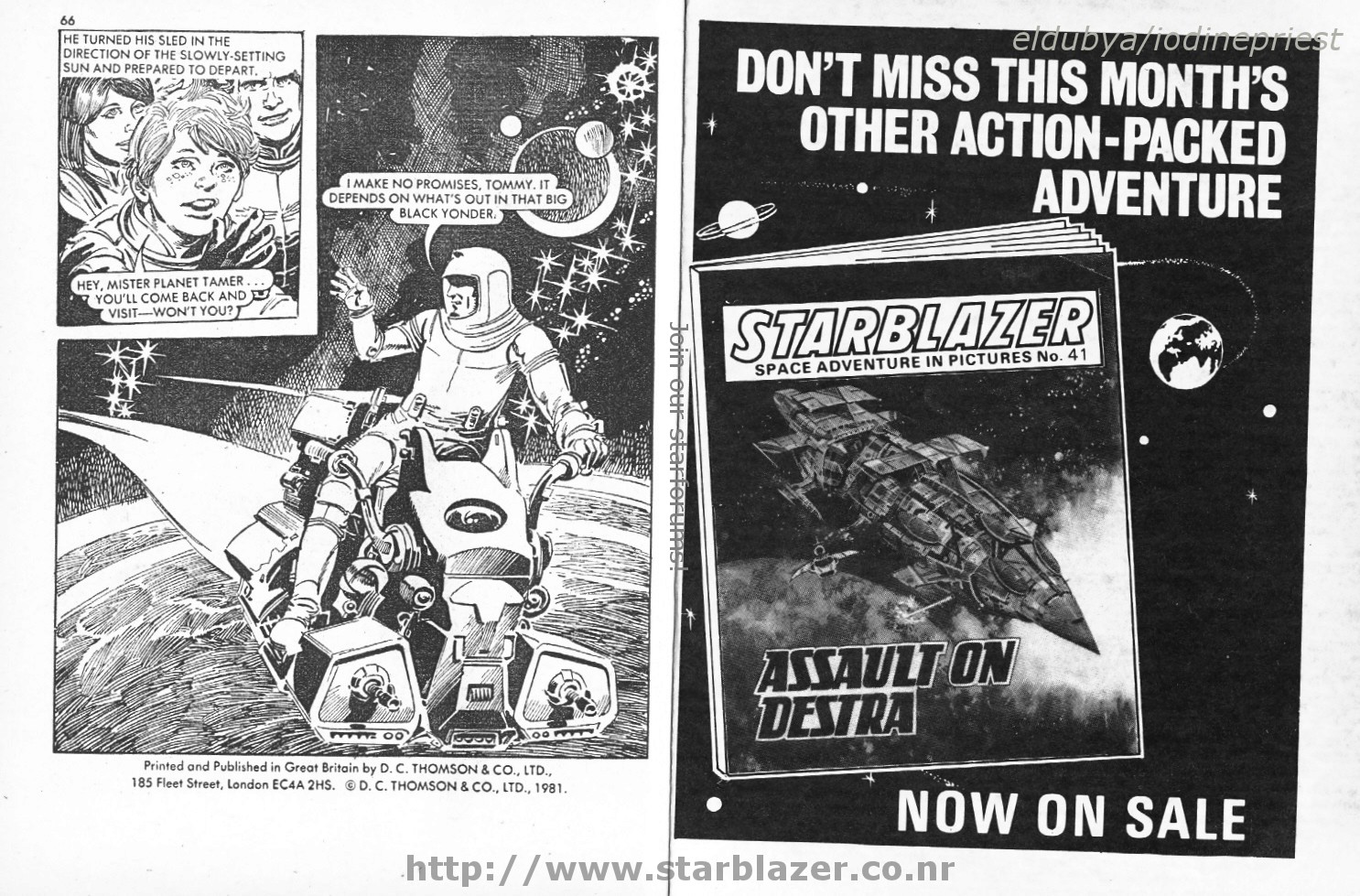 Read online Starblazer comic -  Issue #40 - 35