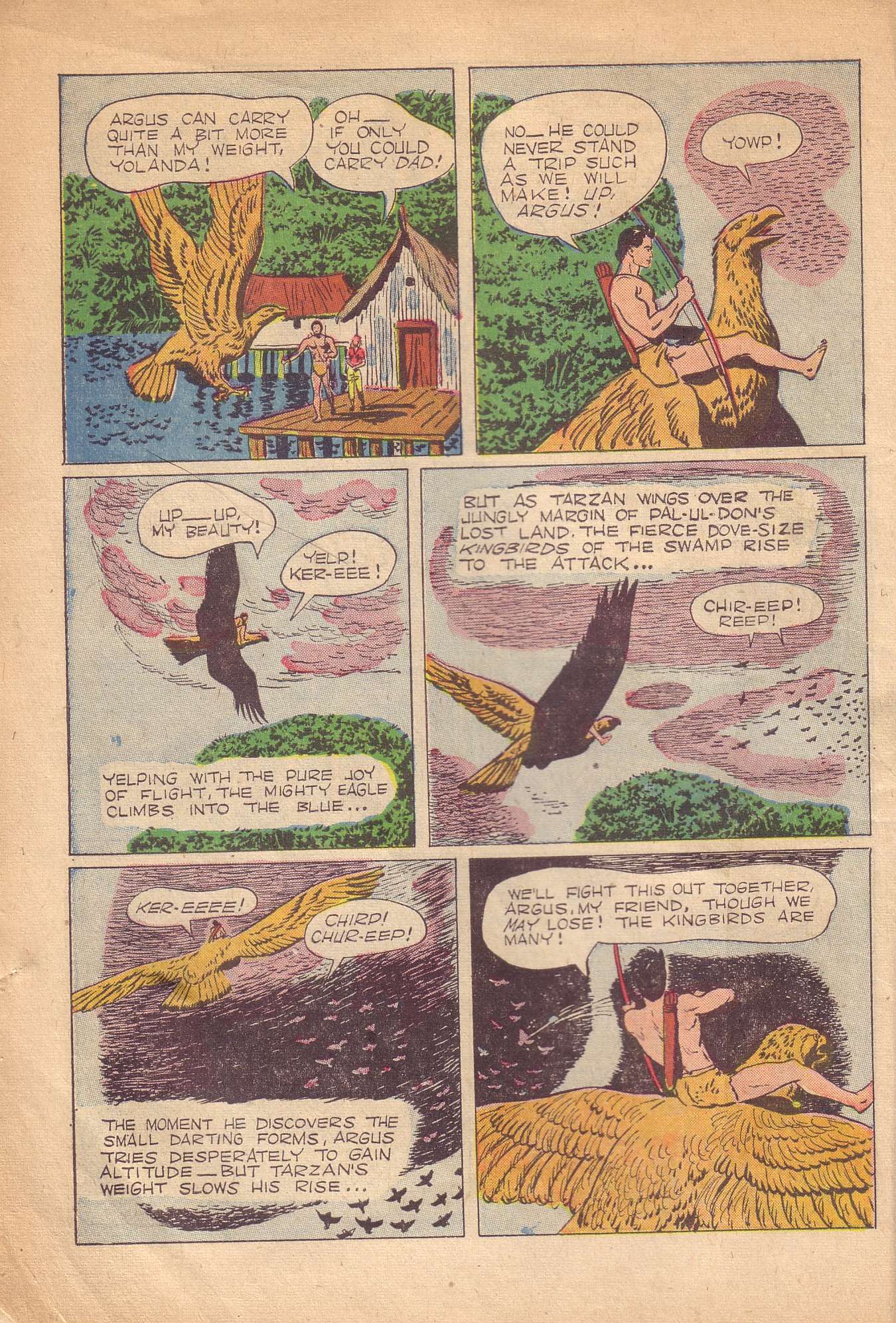 Read online Tarzan (1948) comic -  Issue #50 - 6
