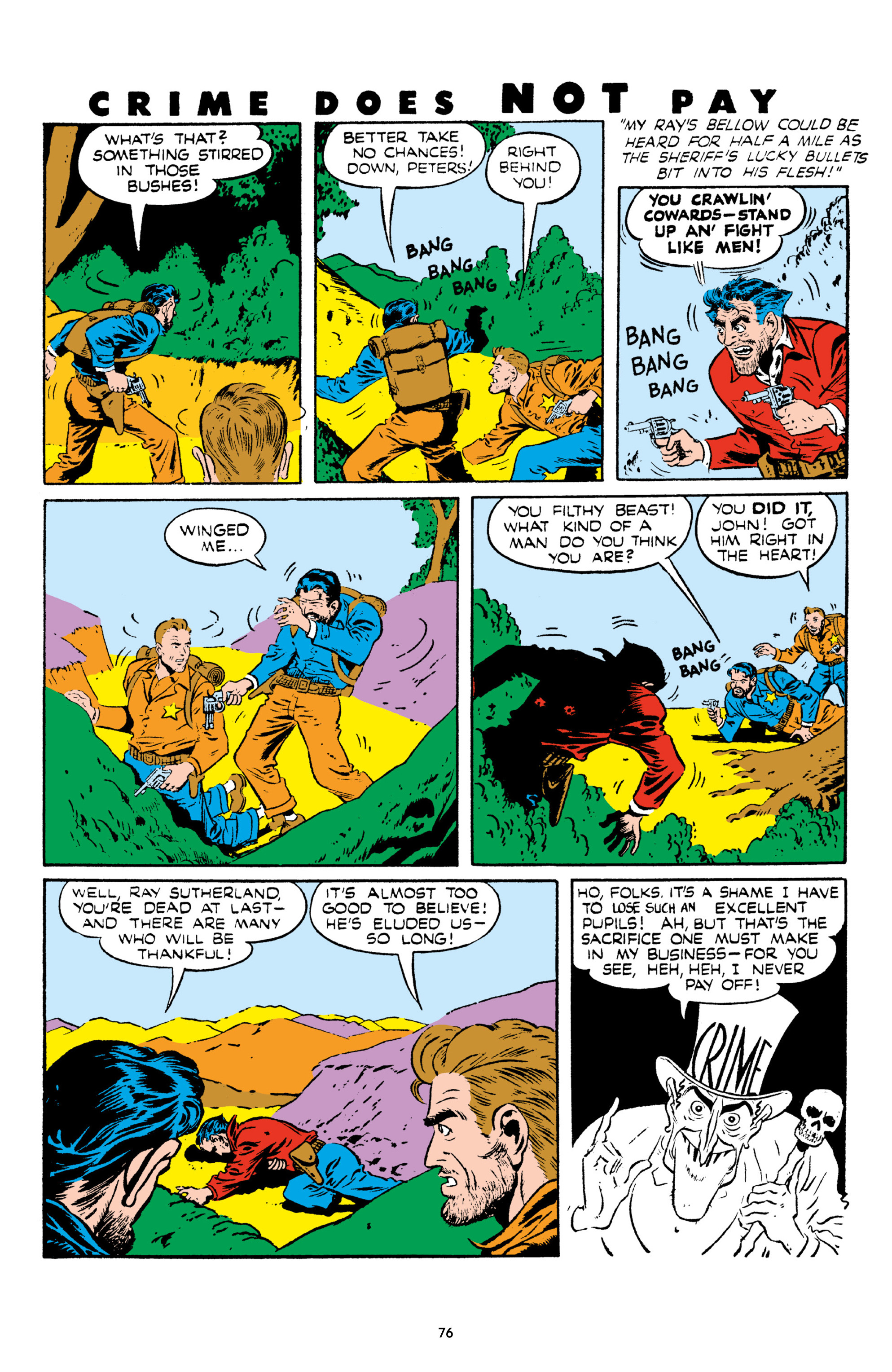 Read online Crime Does Not Pay Archives comic -  Issue # TPB 5 (Part 1) - 76