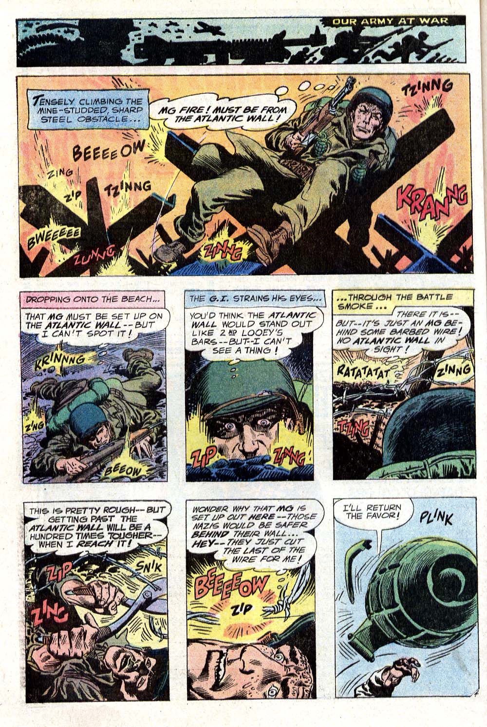 Read online Our Army at War (1952) comic -  Issue #237 - 34