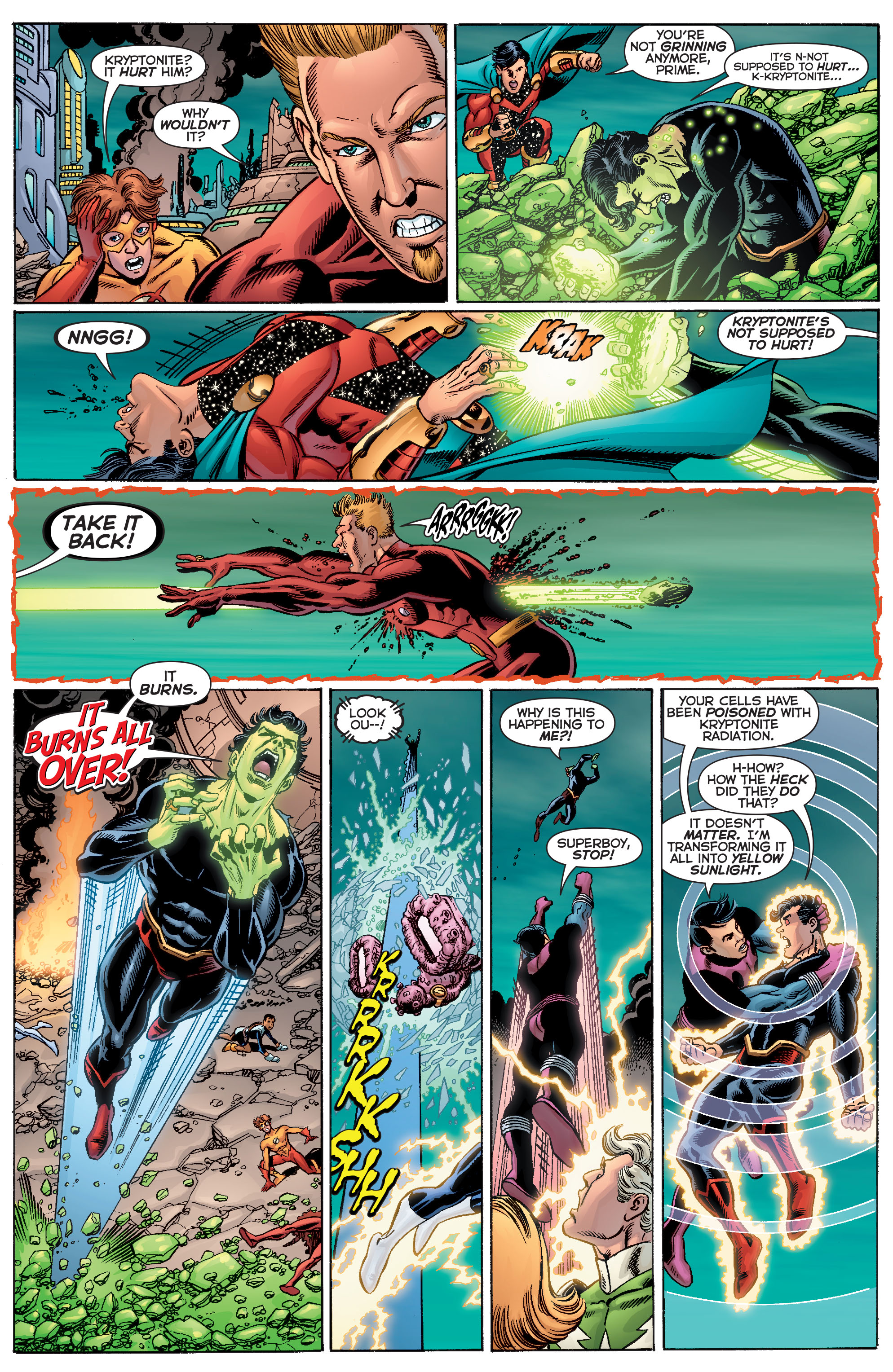 Read online Final Crisis: Legion of Three Worlds comic -  Issue #4 - 17