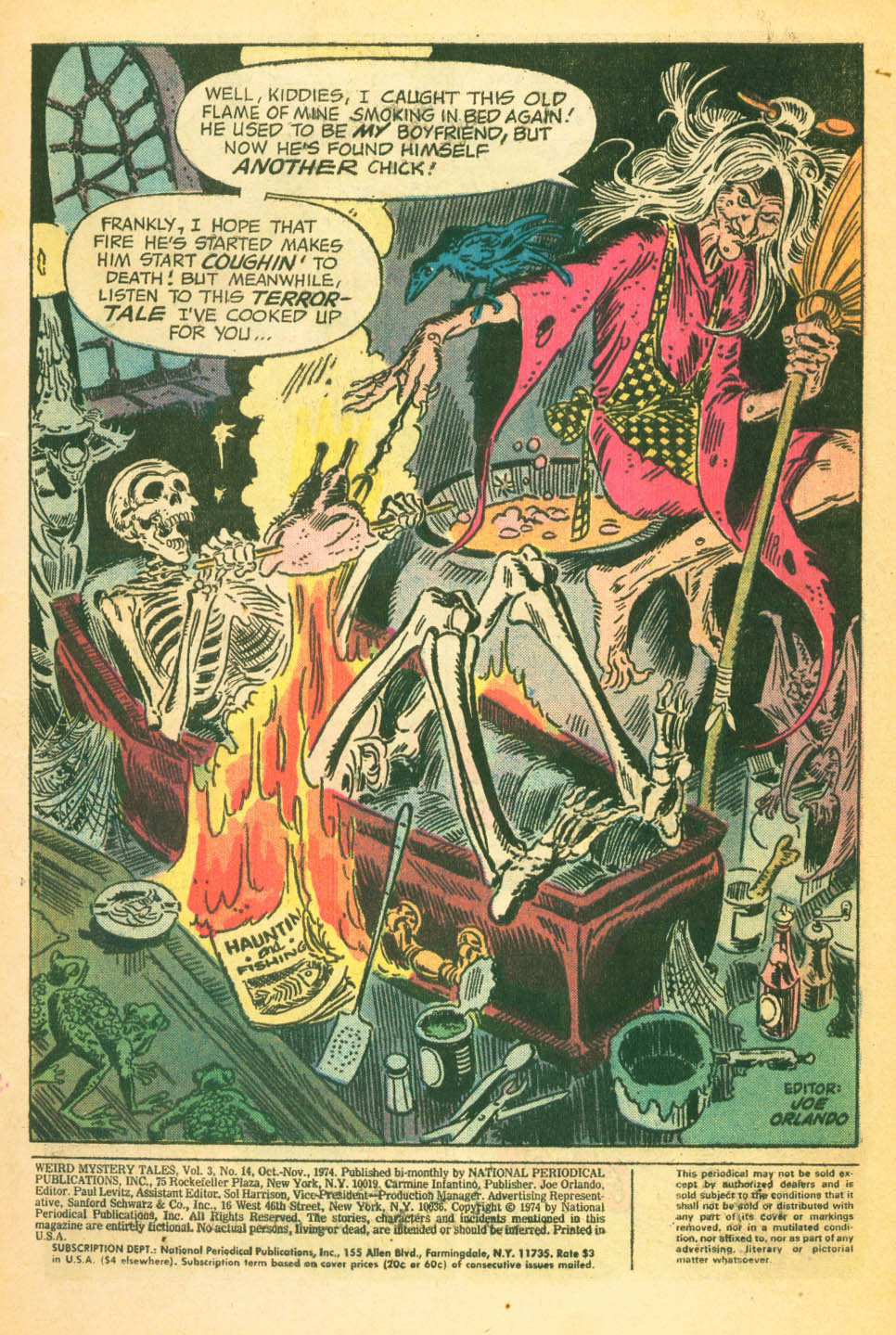 Read online Weird Mystery Tales comic -  Issue #14 - 2
