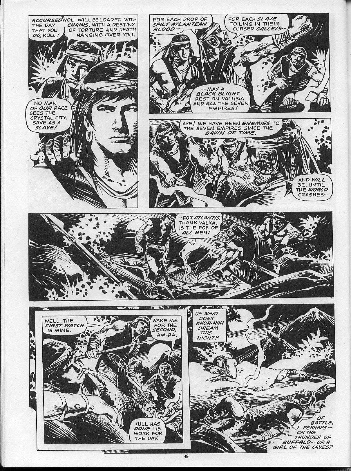 Read online The Savage Sword Of Conan comic -  Issue #202 - 50