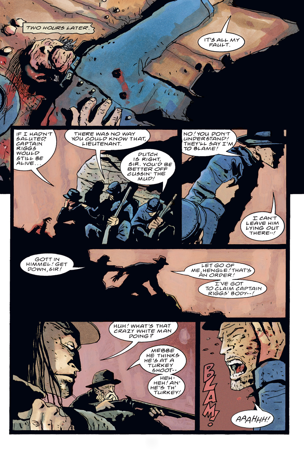 Read online Predator: Hell Come a Walkin'/1718 comic -  Issue # Full - 10