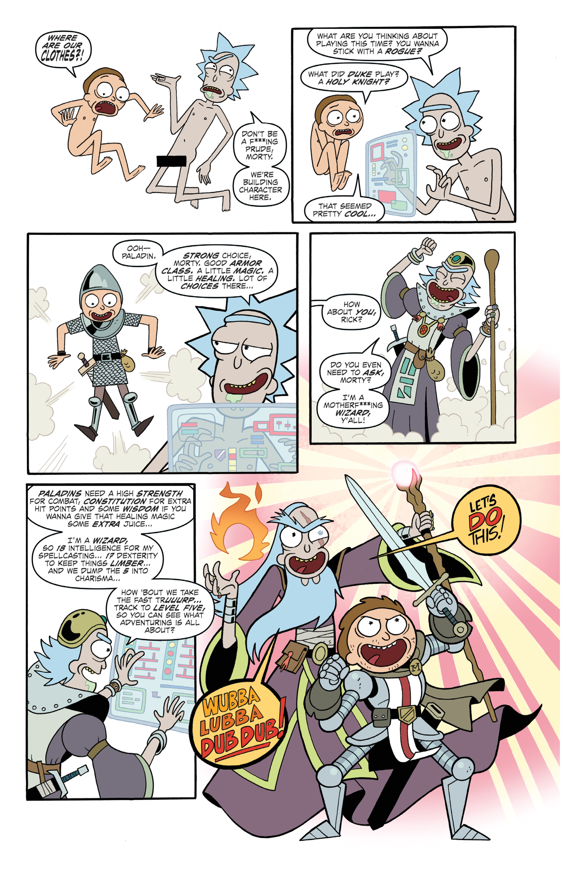 Read online Rick and Morty vs Dungeons & Dragons comic -  Issue # _TPB - 22