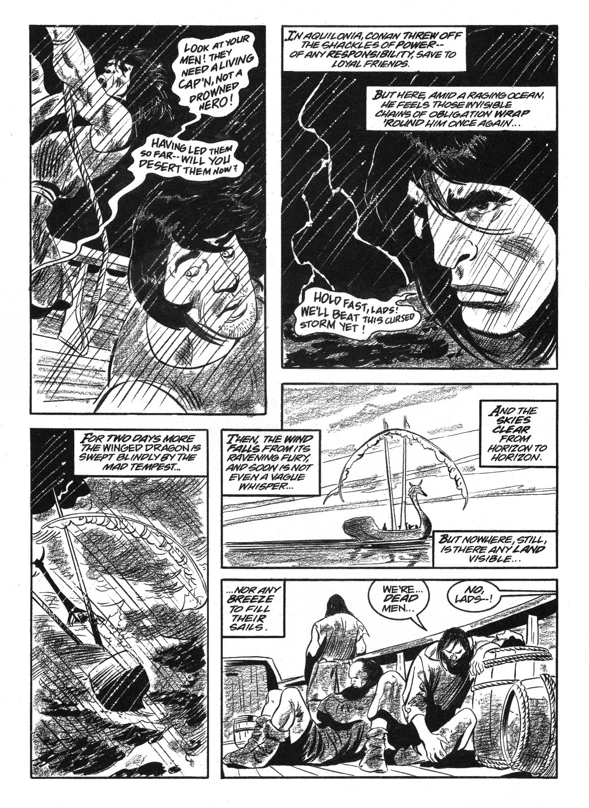 Read online Conan the Savage comic -  Issue #10 - 10