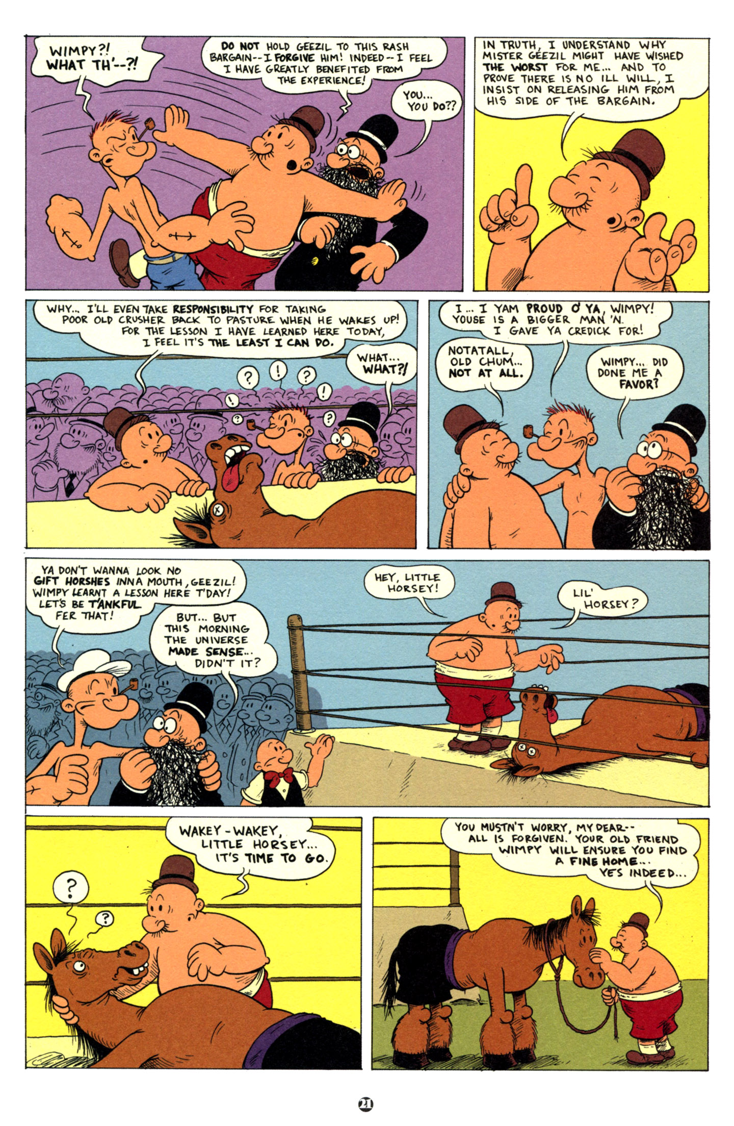 Read online Popeye (2012) comic -  Issue #3 - 23