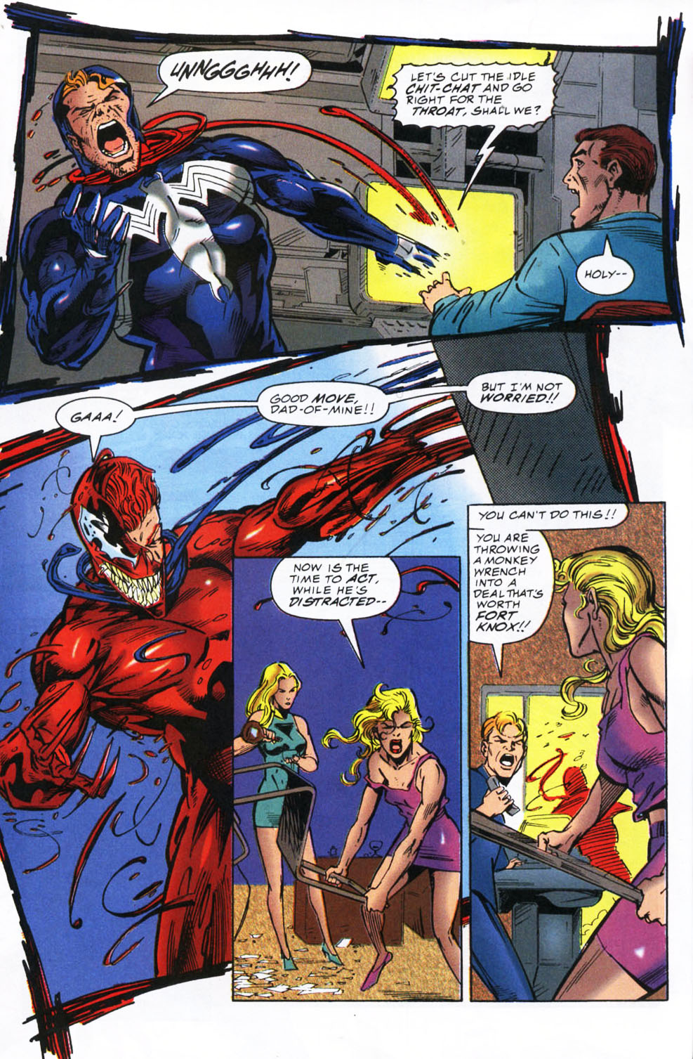 Read online Venom: Carnage Unleashed comic -  Issue #4 - 12