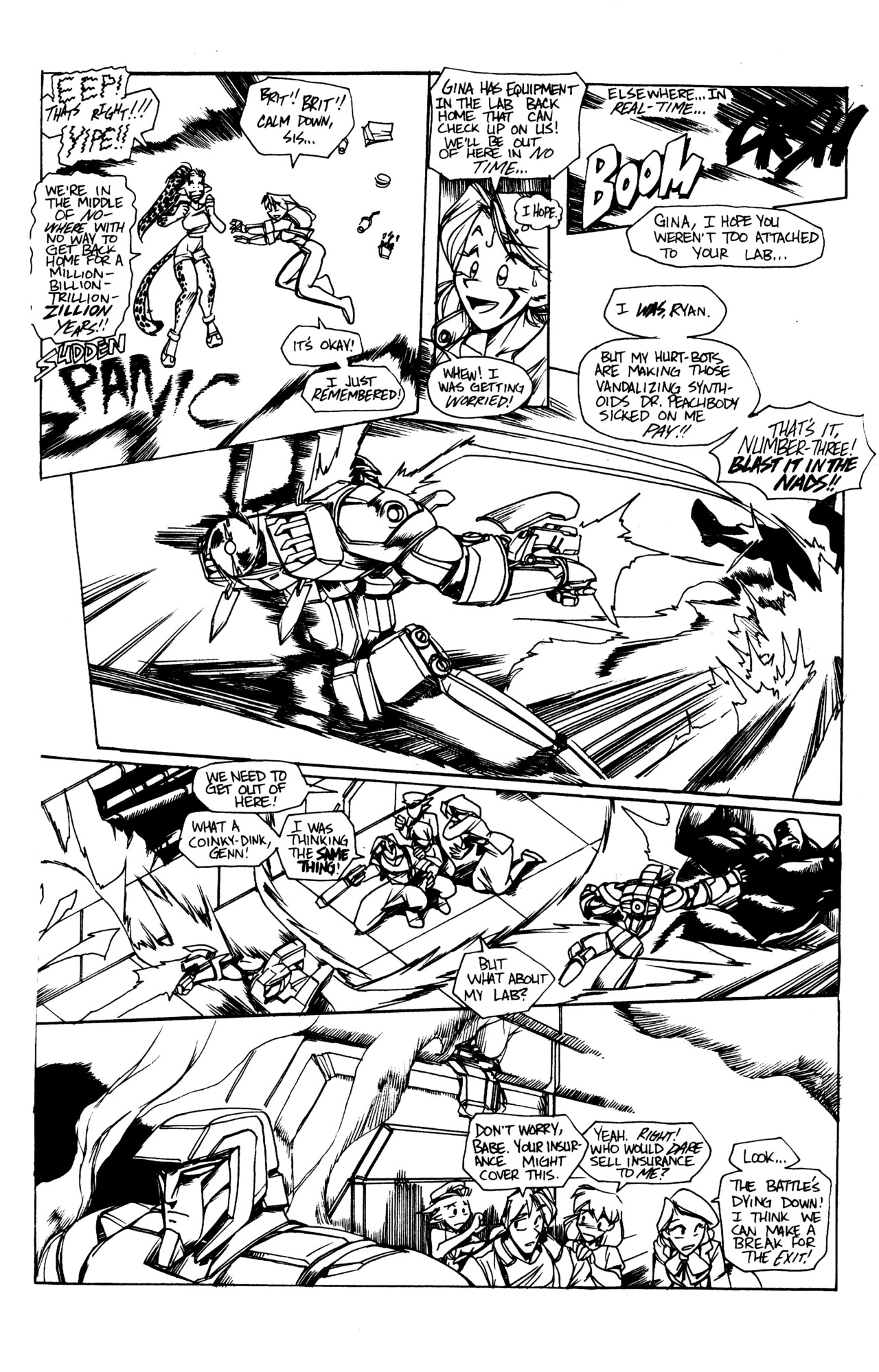 Read online Ninja High School (1986) comic -  Issue #54 - 9