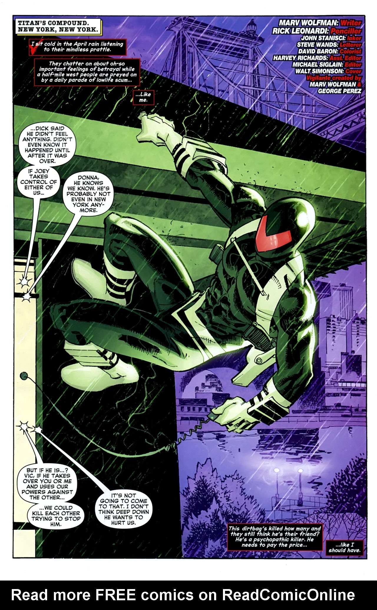 Read online Vigilante (2009) comic -  Issue #4 - 2