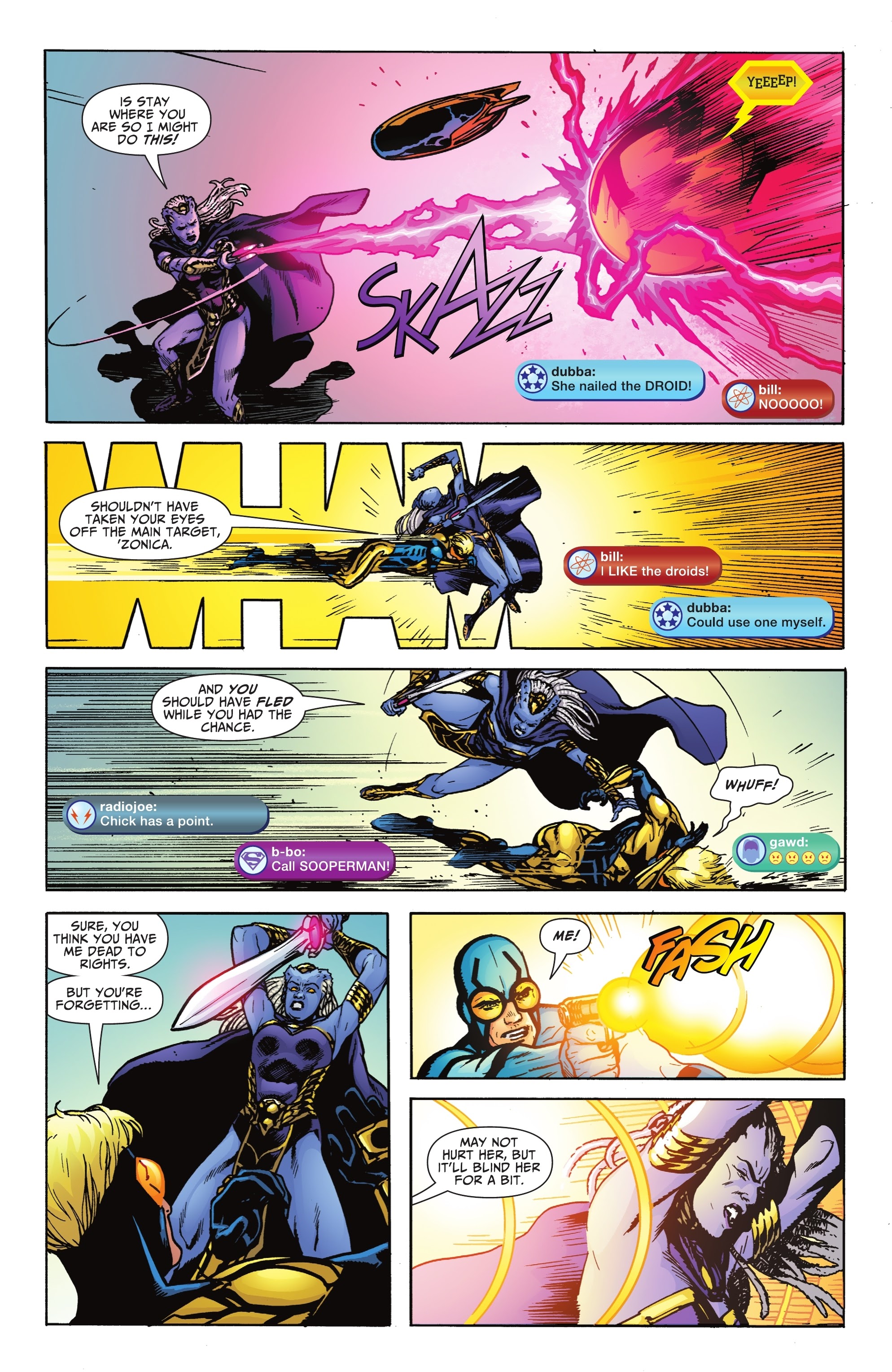 Read online Blue & Gold comic -  Issue #5 - 6