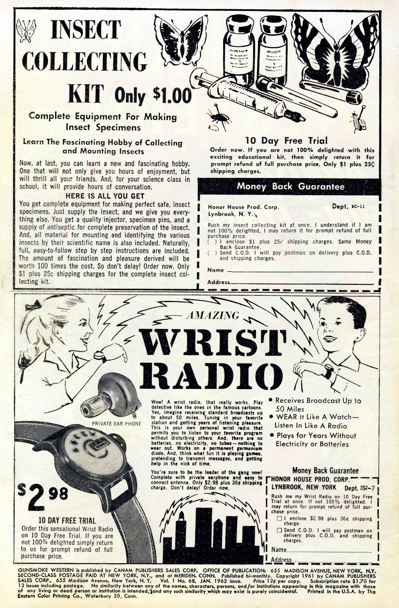 Read online Gunsmoke Western comic -  Issue #68 - 2