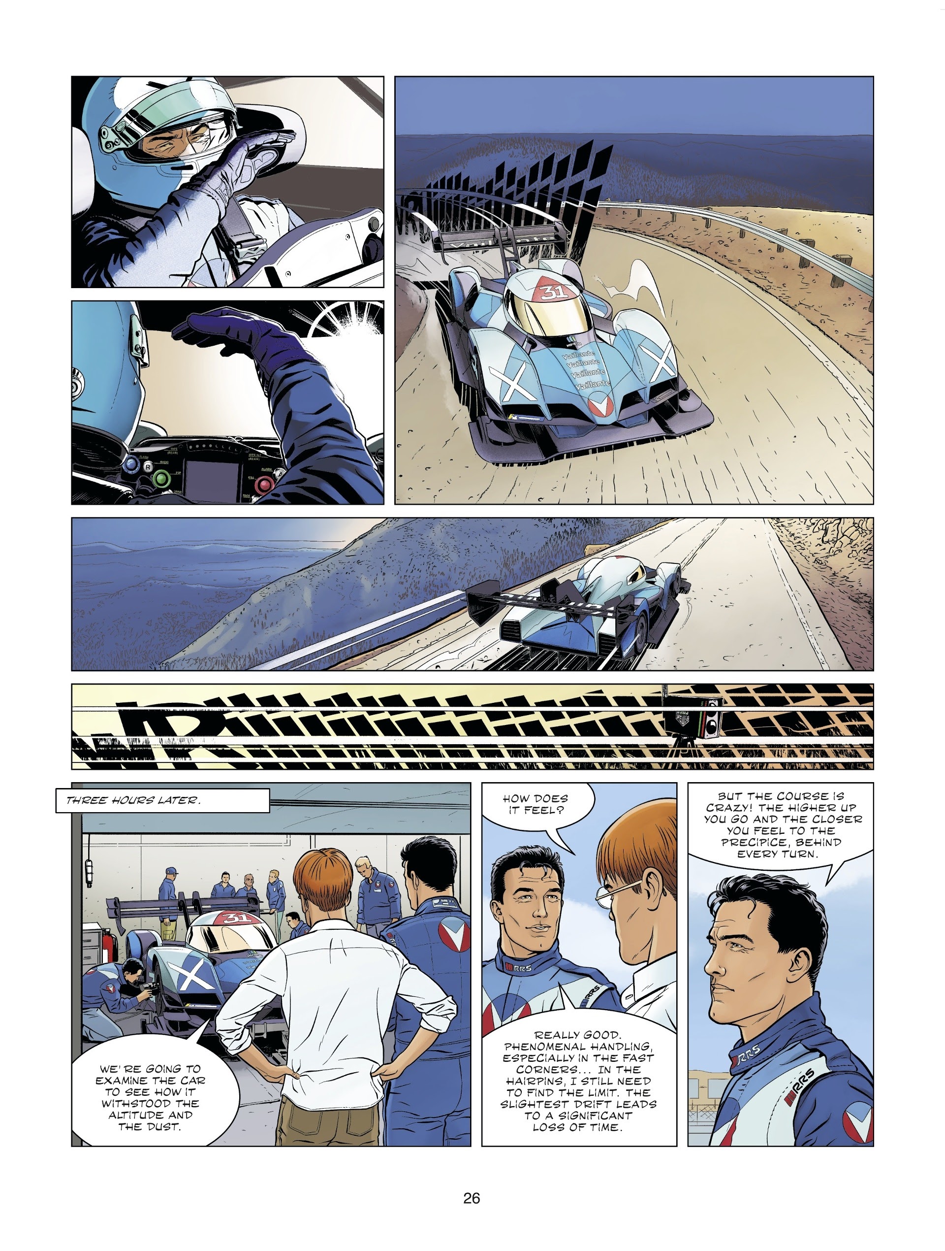 Read online Michel Vaillant comic -  Issue #10 - 25