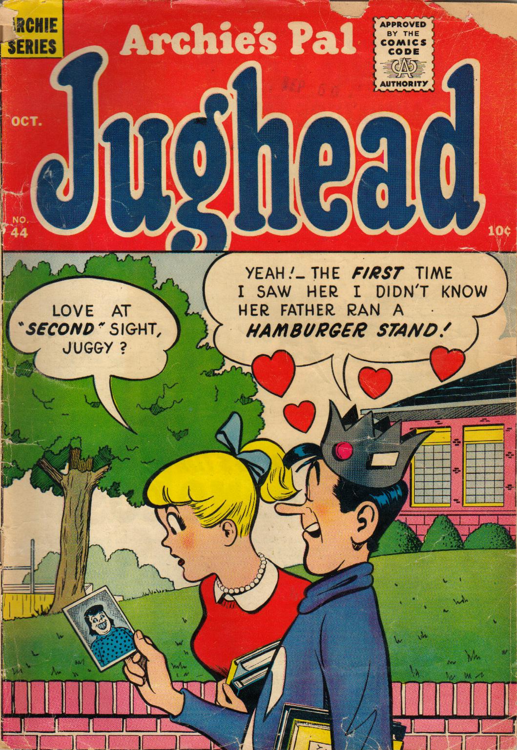 Read online Archie's Pal Jughead comic -  Issue #44 - 1