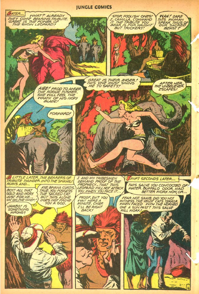 Read online Jungle Comics comic -  Issue #90 - 48