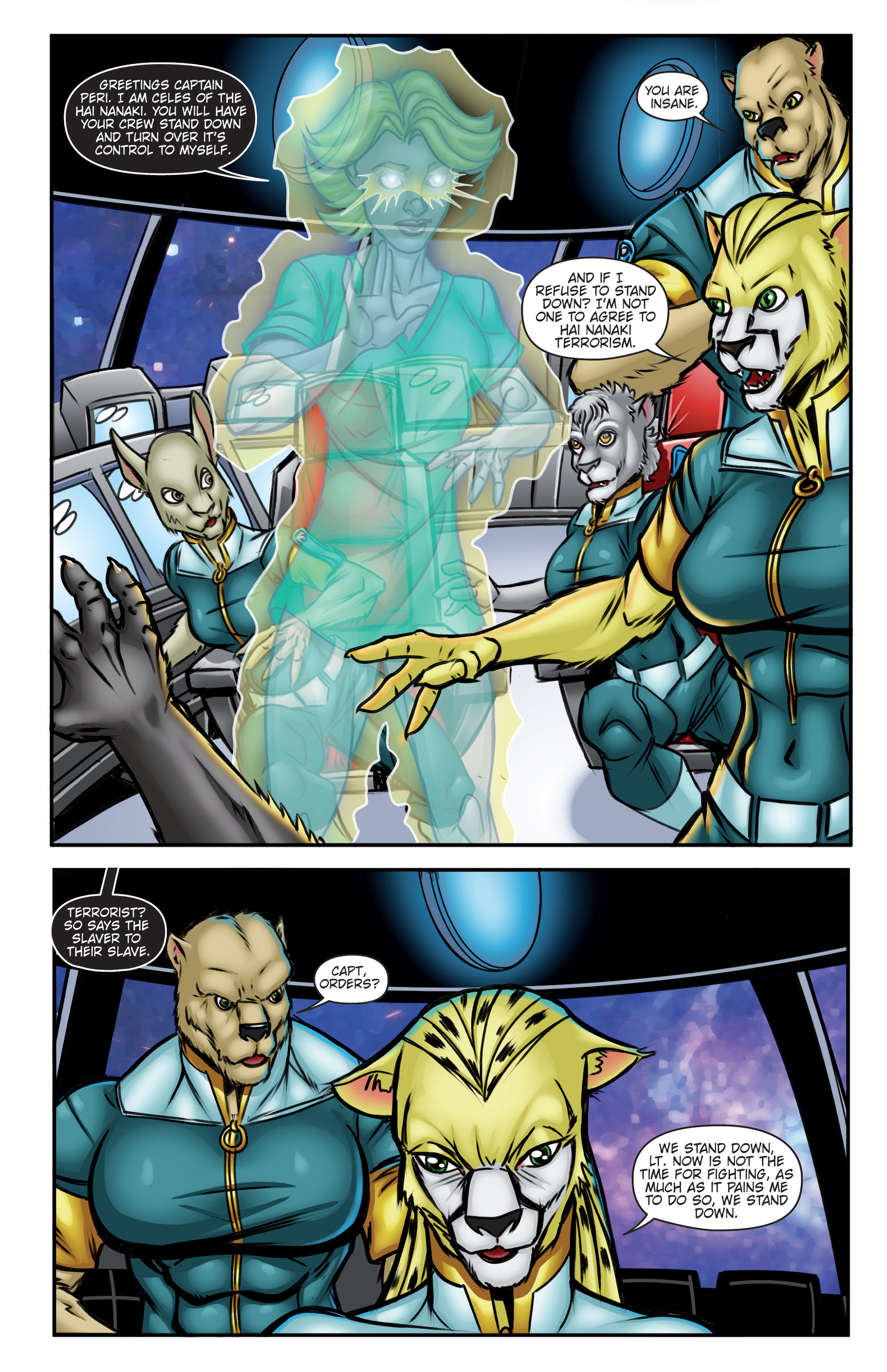 Read online Stars End comic -  Issue #3 - 8