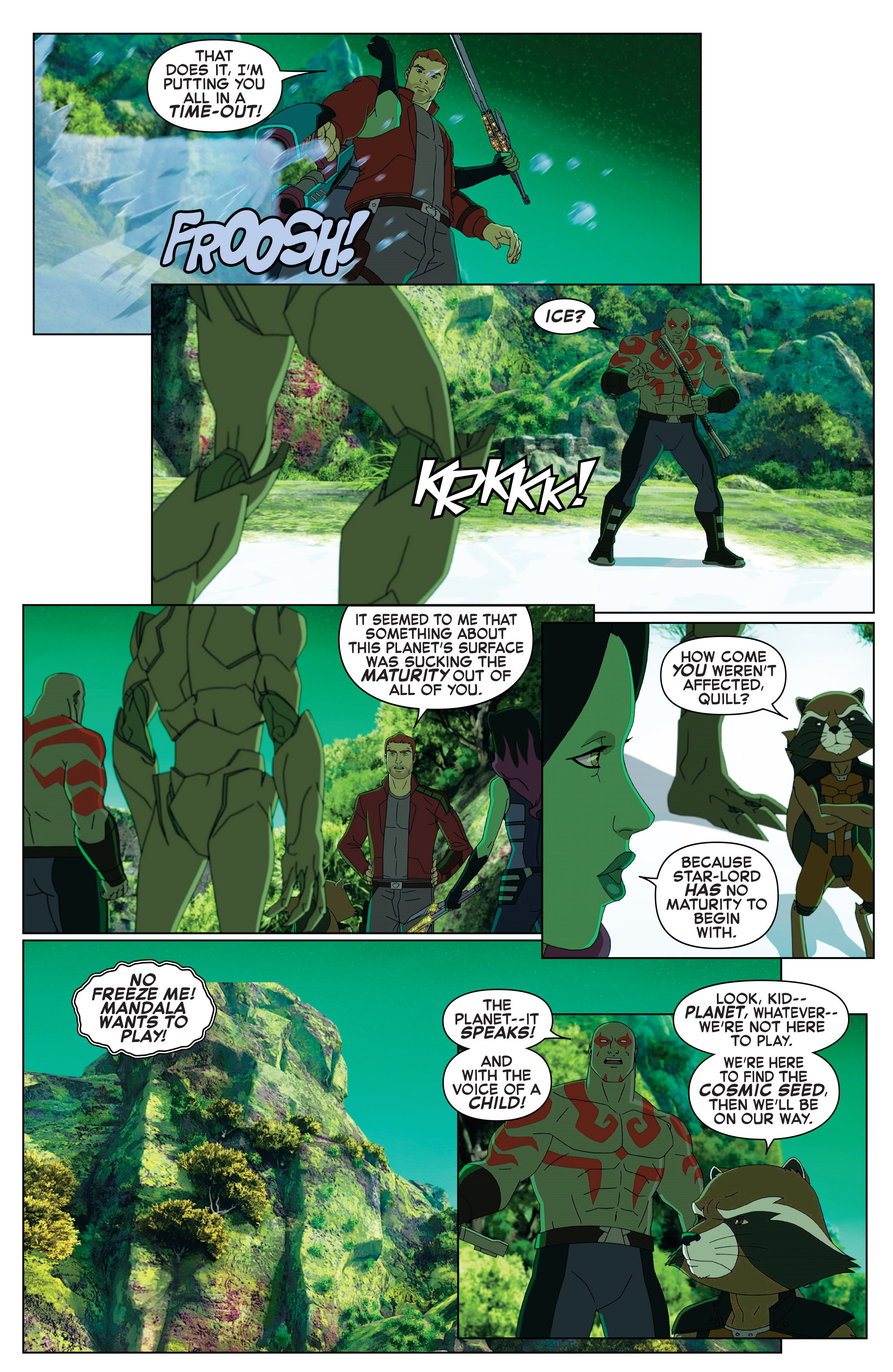Read online Marvel Universe Guardians of the Galaxy [II] comic -  Issue #10 - 6