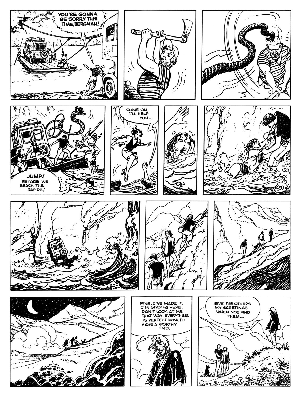 Read online Perchance to dream - The Indian adventures of Giuseppe Bergman comic -  Issue # TPB - 114