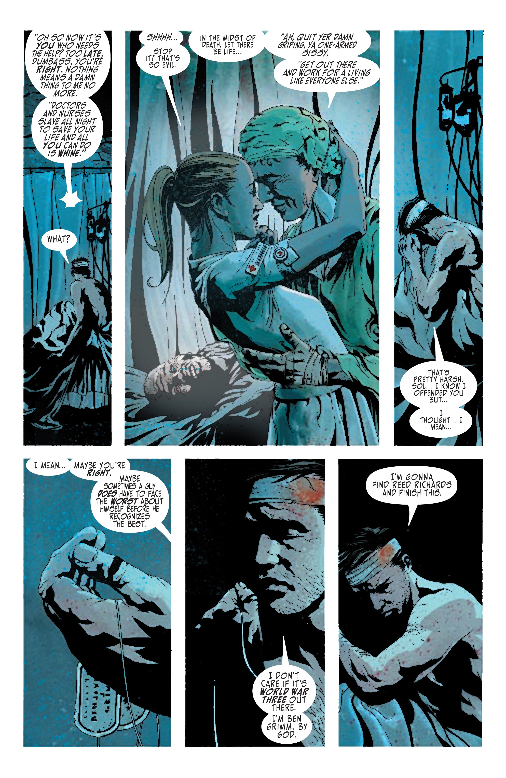 Read online Marvel Knights Fantastic Four by Morrison & Lee: 1234 comic -  Issue # TPB - 61