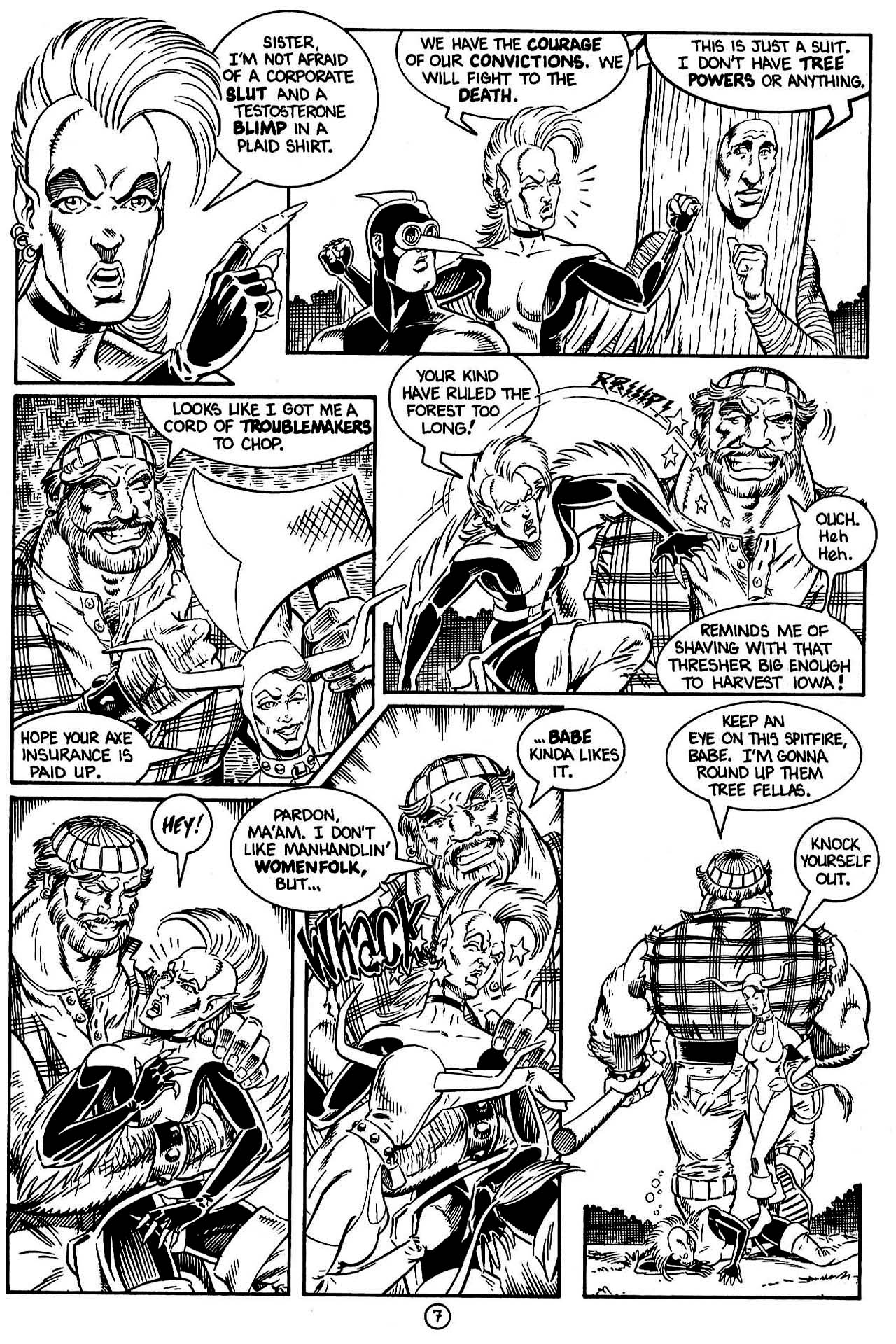 Read online Paul the Samurai (1992) comic -  Issue #5 - 8