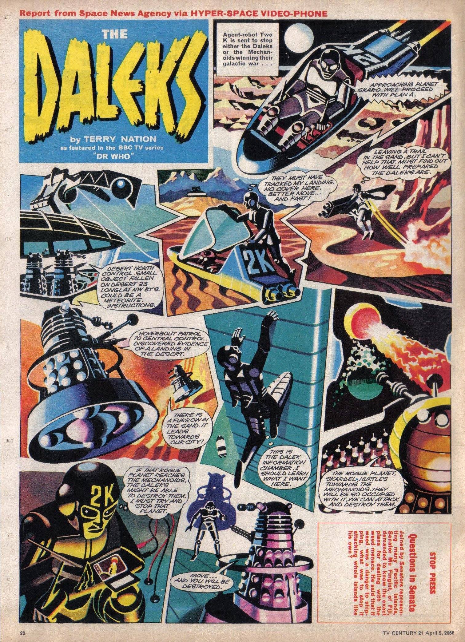 Read online TV Century 21 (TV 21) comic -  Issue #64 - 19