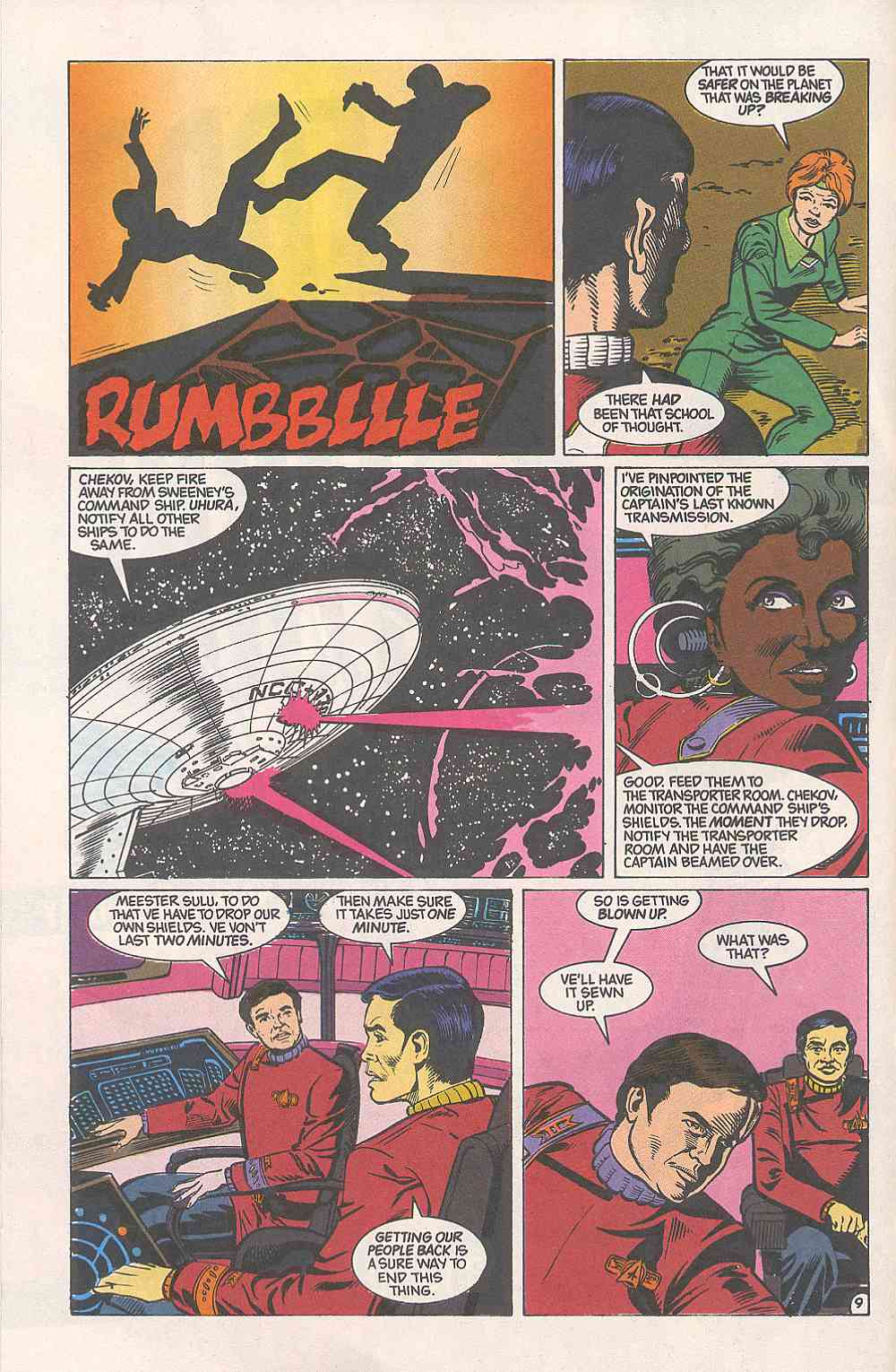 Read online Star Trek (1989) comic -  Issue #9 - 11