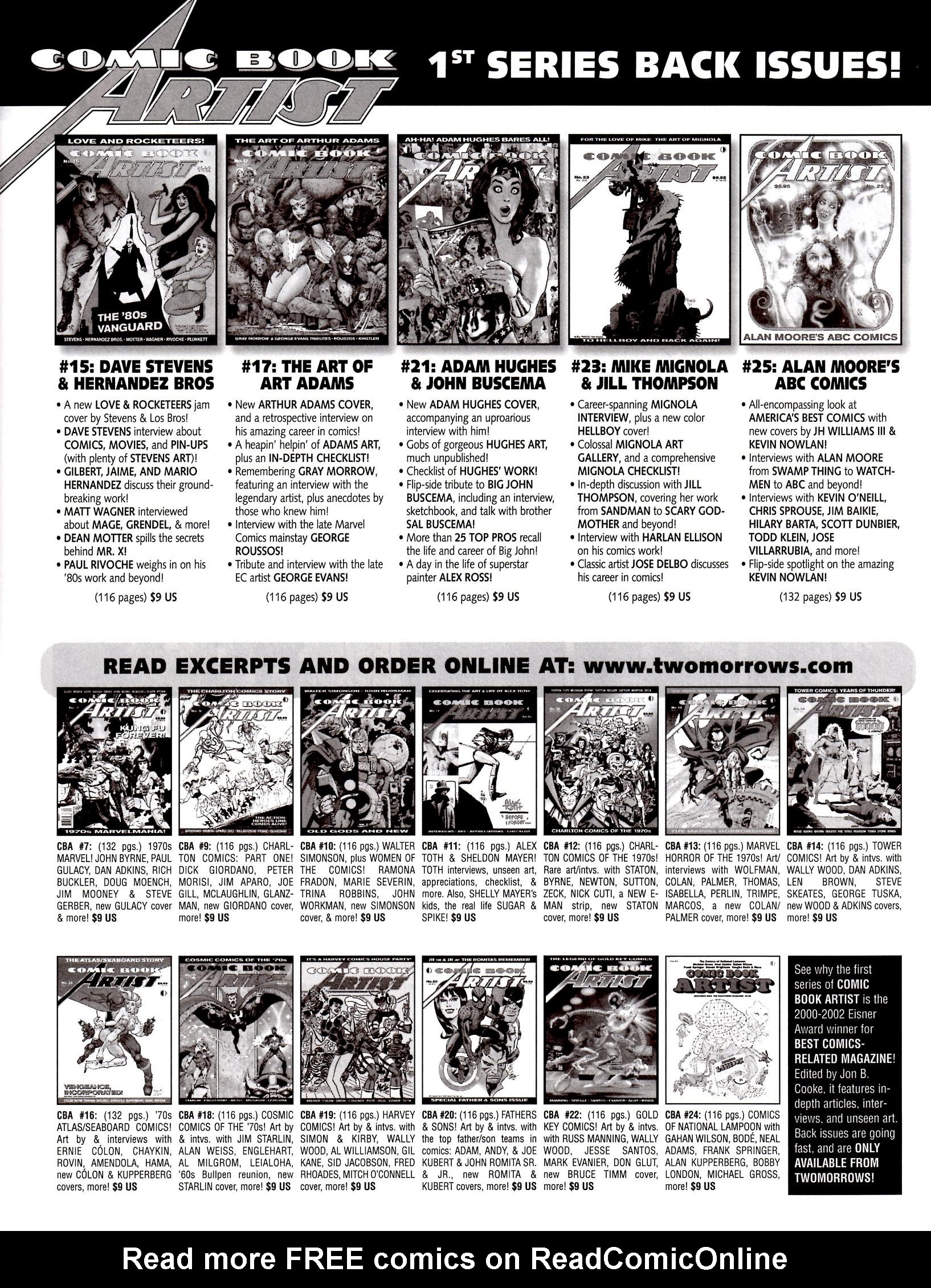 Read online Back Issue comic -  Issue #2 - 87