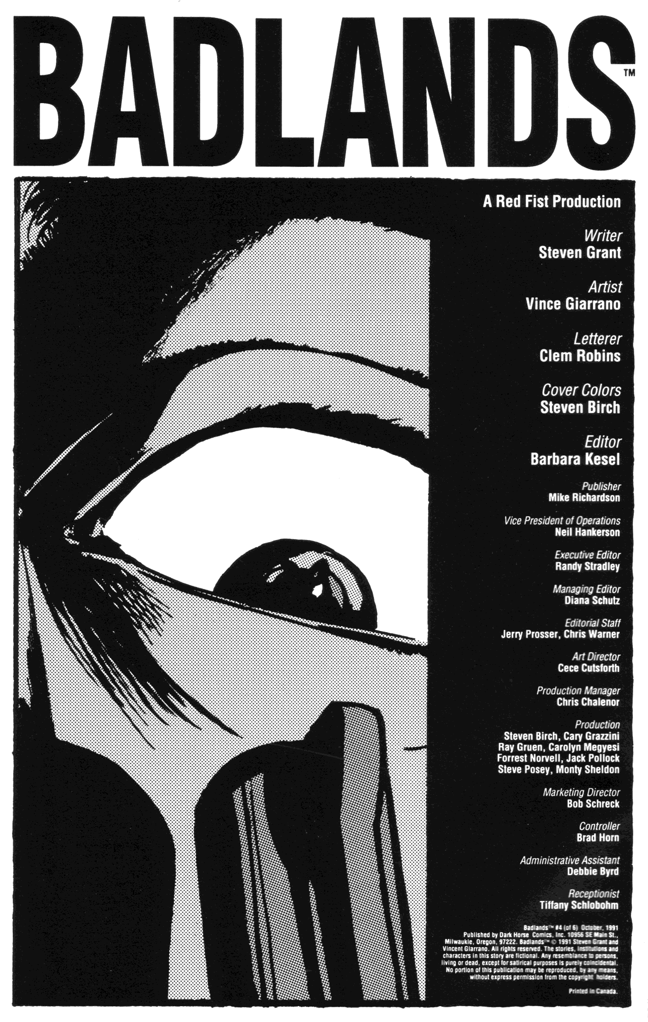 Read online Badlands comic -  Issue #4 - 2