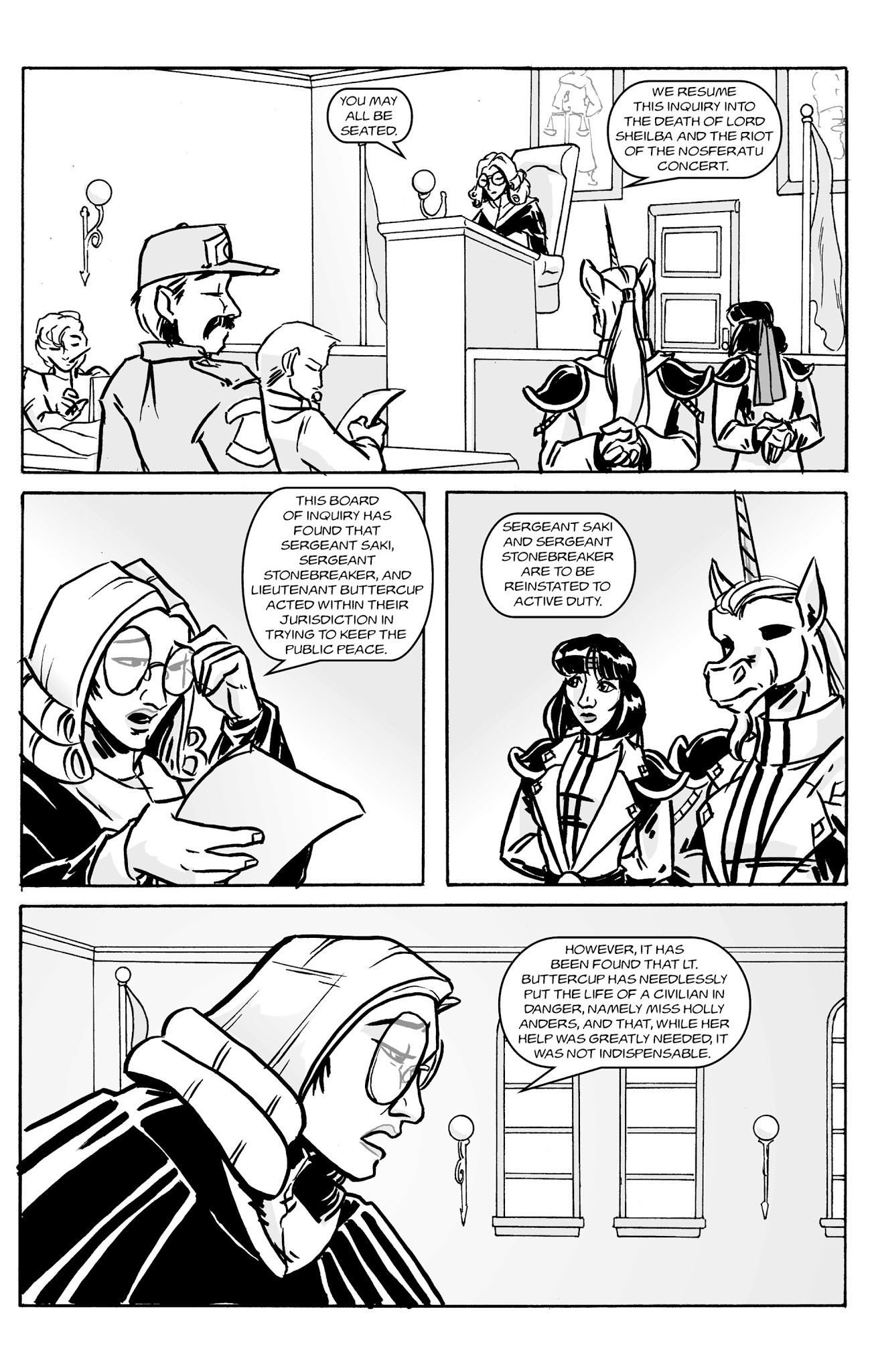 Read online Bureau of Mana Investigation comic -  Issue #8 - 18