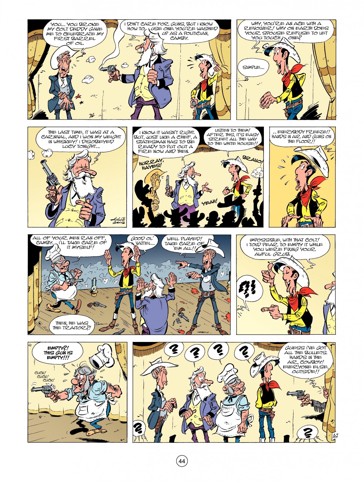 Read online A Lucky Luke Adventure comic -  Issue #39 - 44
