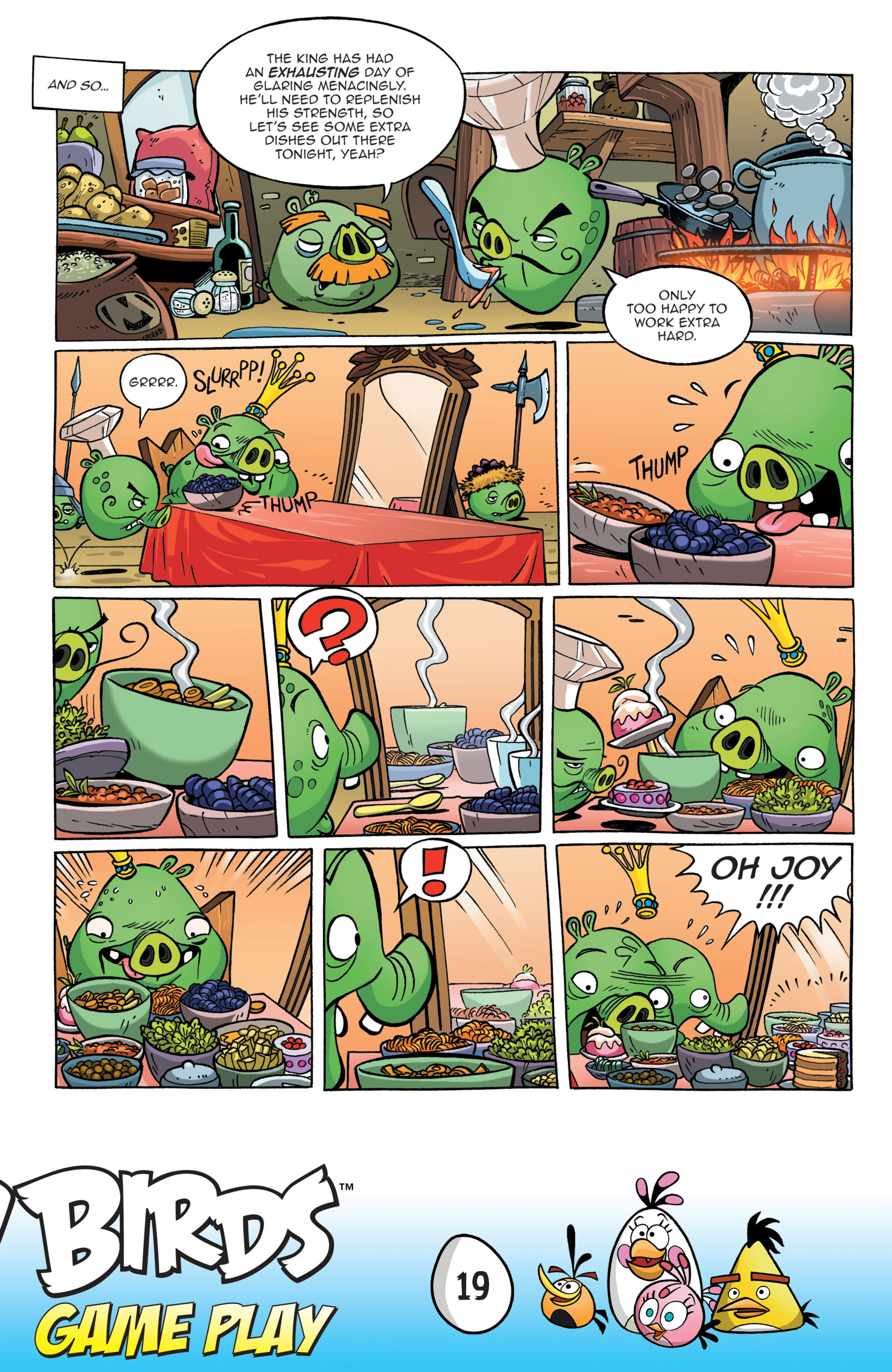 Read online Angry Birds Comics: Game Play comic -  Issue #2 - 21