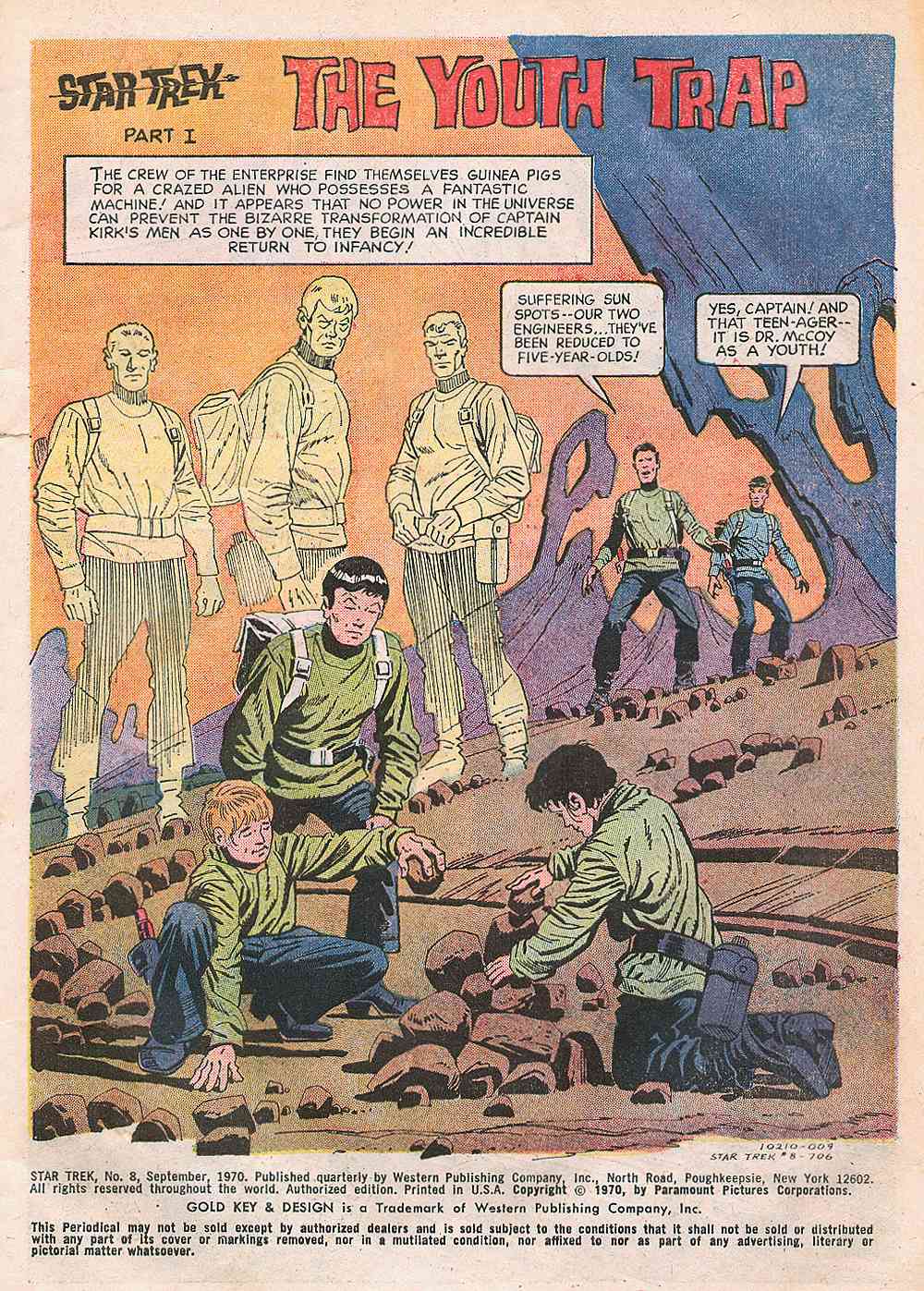 Read online Star Trek (1967) comic -  Issue #8 - 2