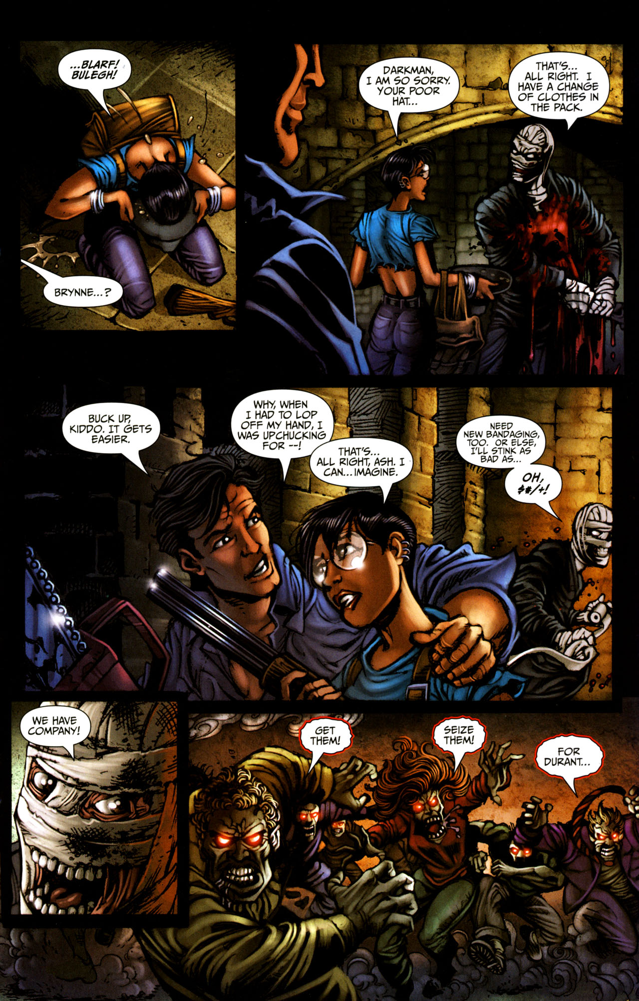 Read online Darkman vs. the Army of Darkness comic -  Issue #4 - 11