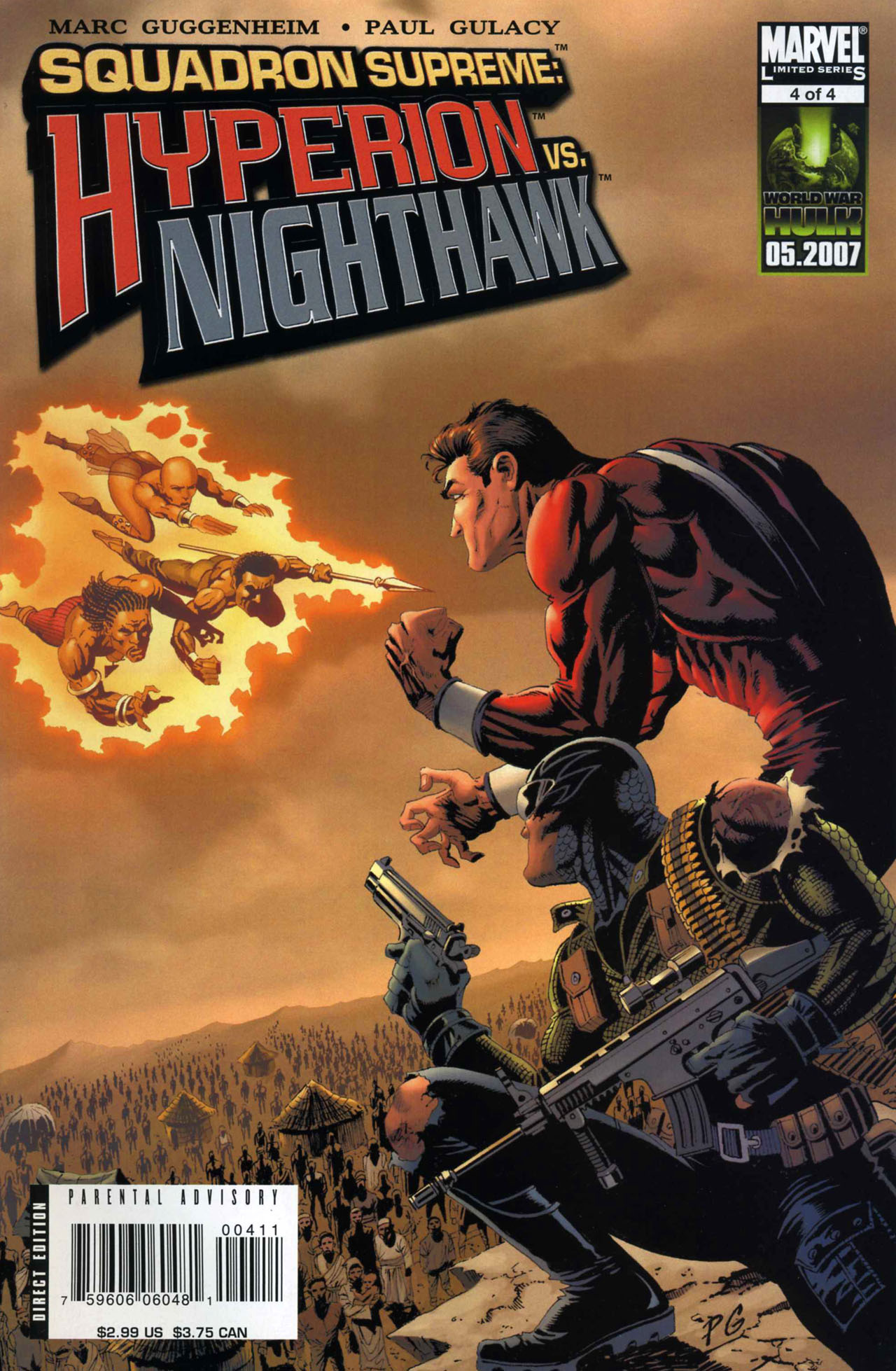 Read online Squadron Supreme: Hyperion vs. Nighthawk comic -  Issue #4 - 1