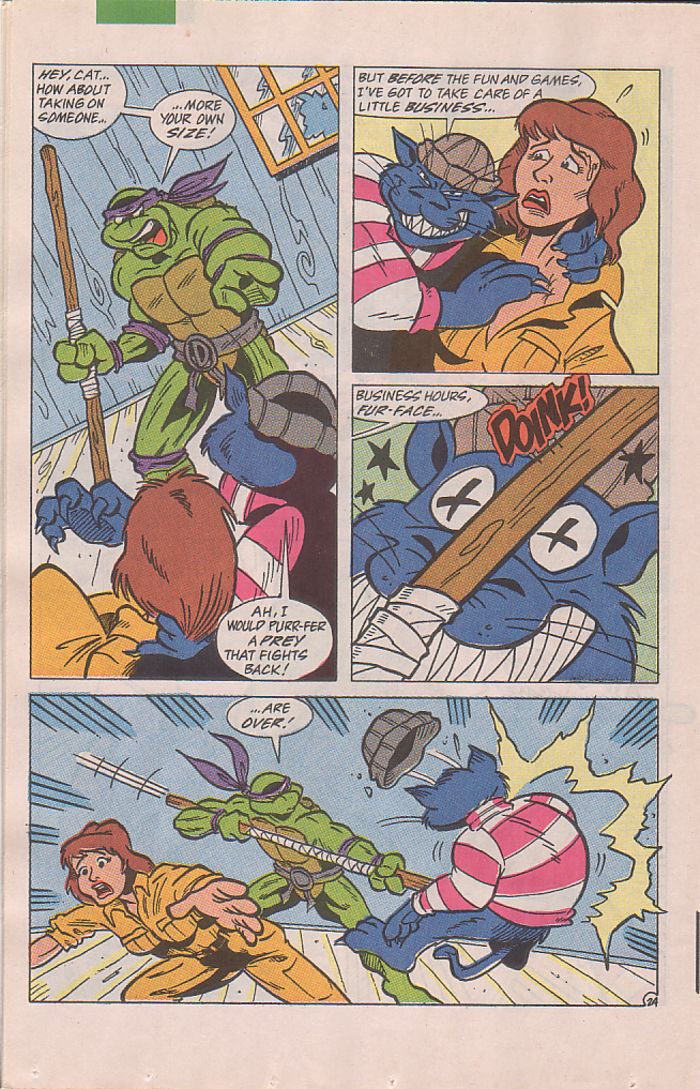 Read online Teenage Mutant Ninja Turtles Adventures (1989) comic -  Issue #27 - 25